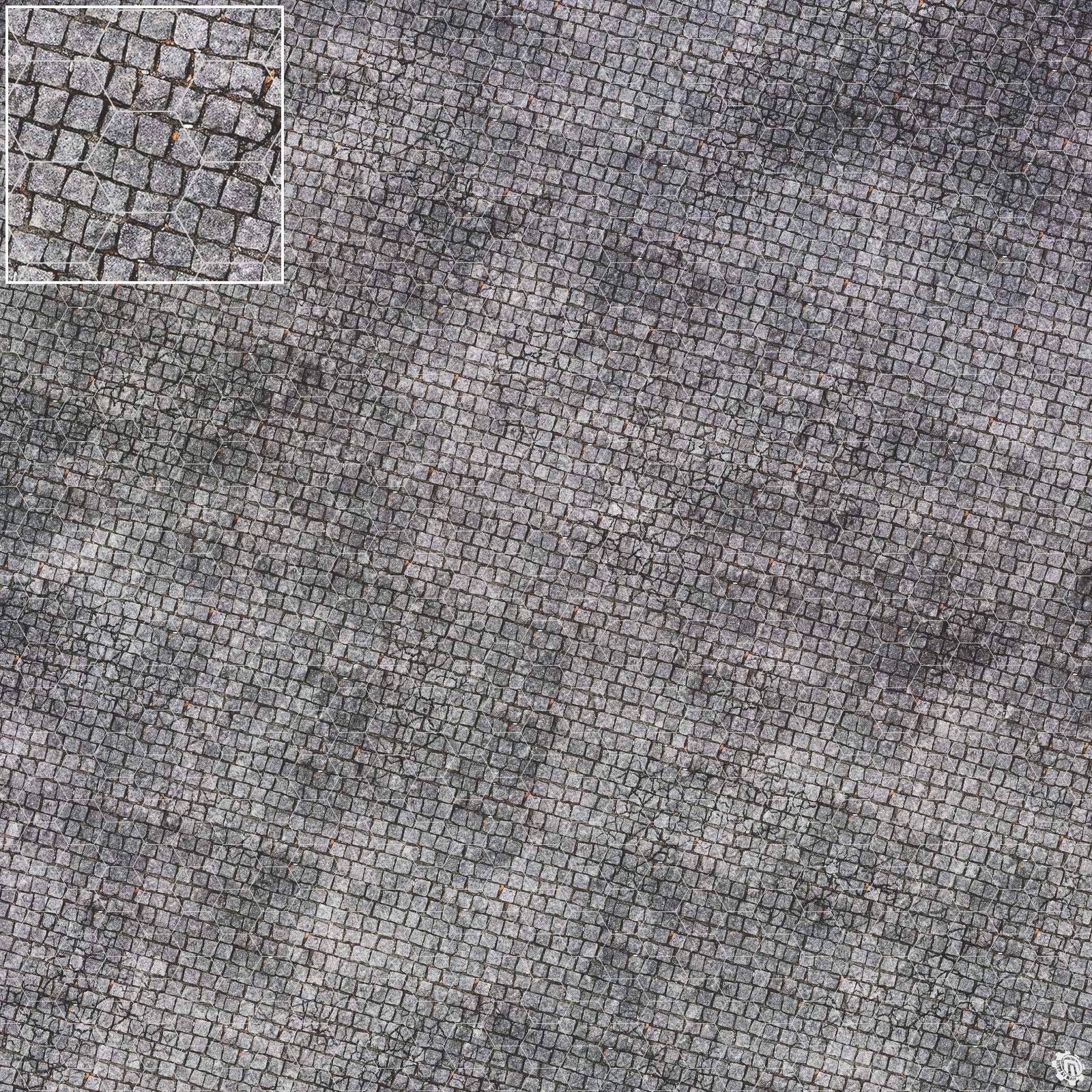 Mats by Mars: Bustling City Tabletop Wargaming Play Mat