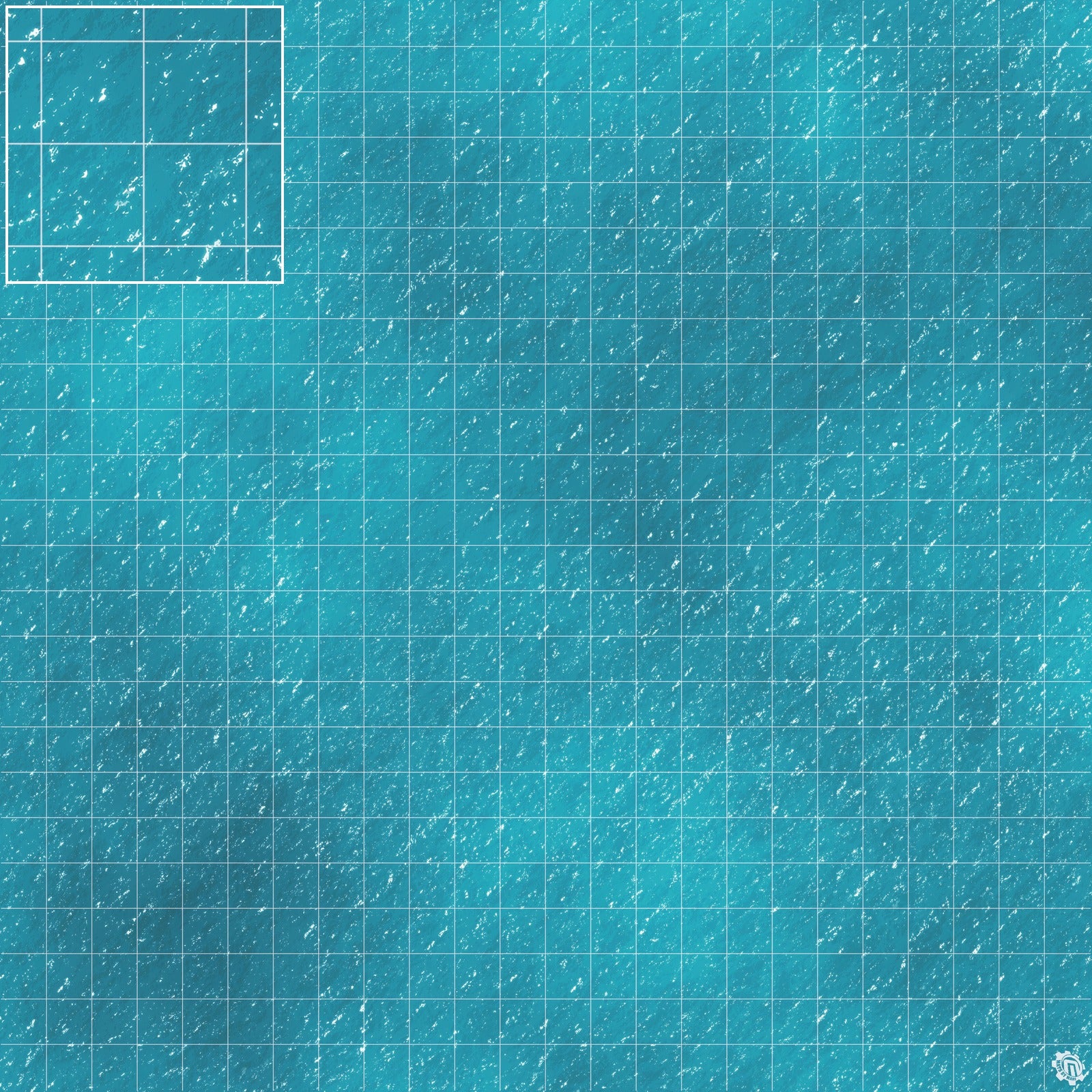 Mats by Mars: Sunny Caribbean Tabletop Wargaming Play Mat