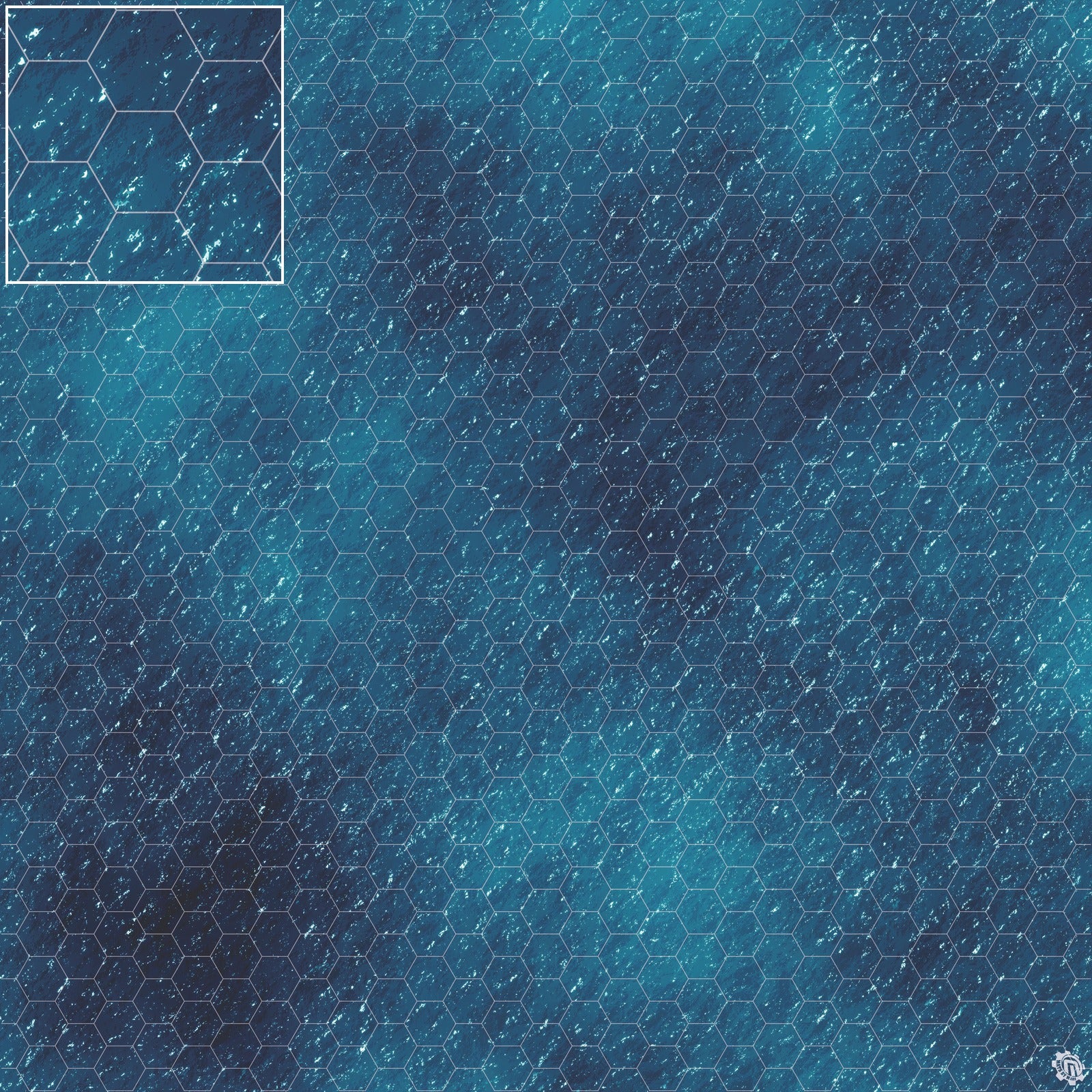 Mats by Mars: Dark Caribbean Tabletop Wargaming Play Mat