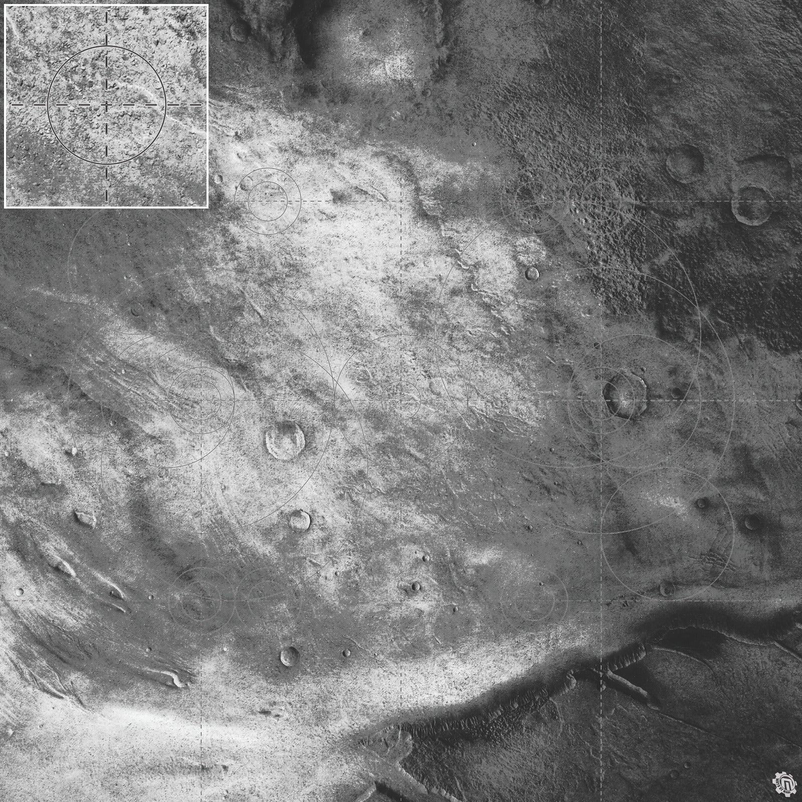 Mats by Mars: Moon Landing Tabletop Wargaming Play Mat
