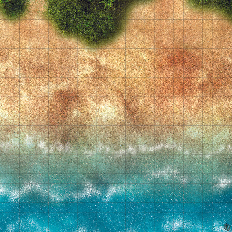 Mats by Mars: Jungle Treasure Tabletop Wargaming Play Mat