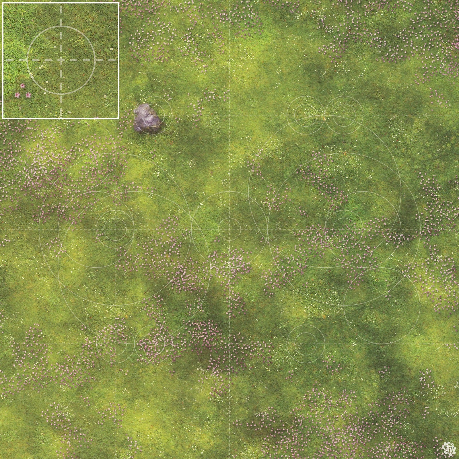 Mats by Mars: Cherry Blossom Grove Tabletop Wargaming Play Mat