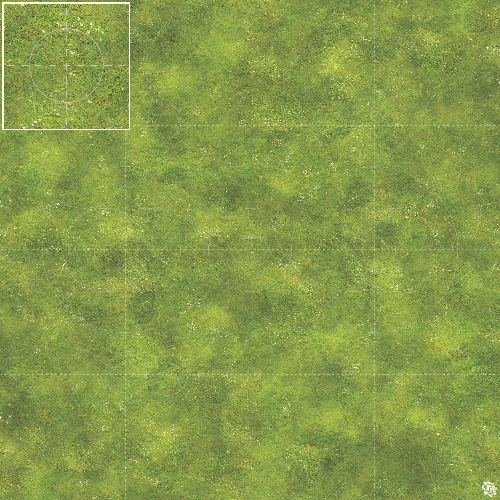 Flourishing Field Tabletop Wargaming Play Mat