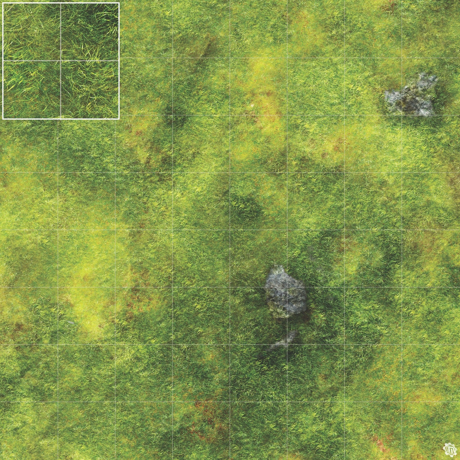 Mats by Mars: Stonehollow Hills Tabletop Wargaming Play Mat