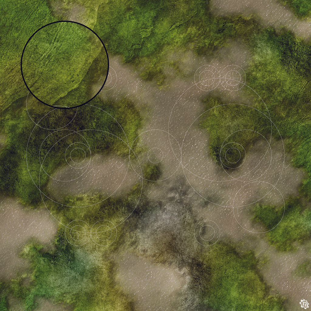 Mats by Mars: Bayou Country Tabletop Wargaming Play Mat
