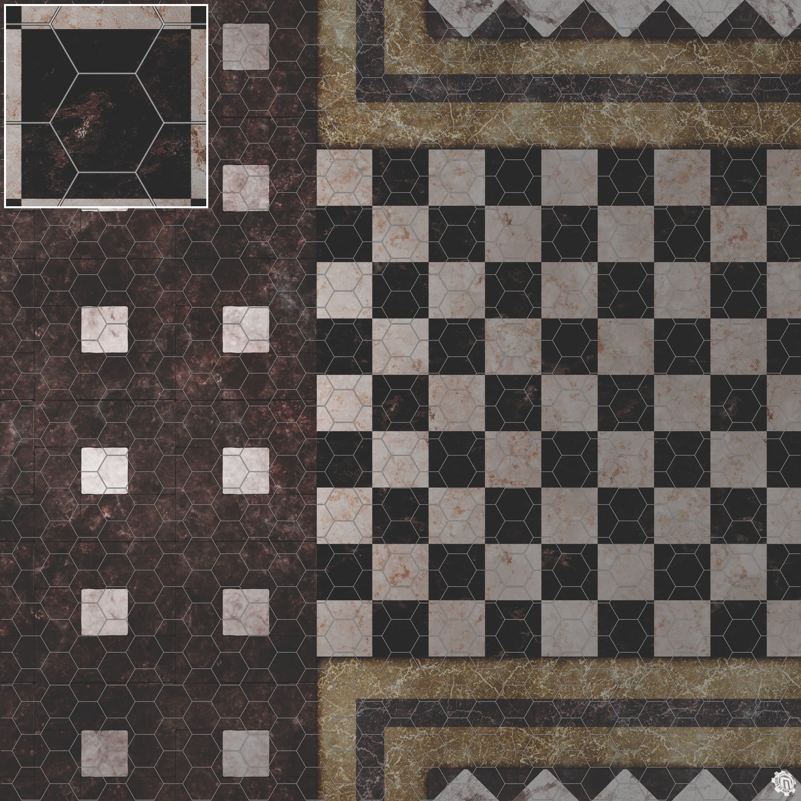 Mats by Mars: Manor Hall Tabletop Wargaming Play Mat