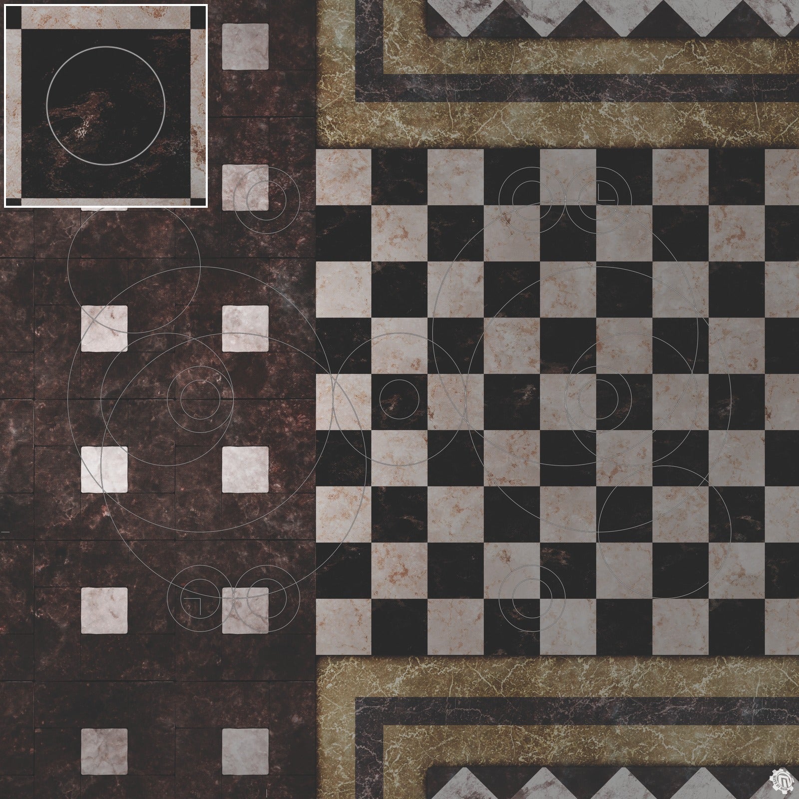Mats by Mars: Manor Hall Tabletop Wargaming Play Mat