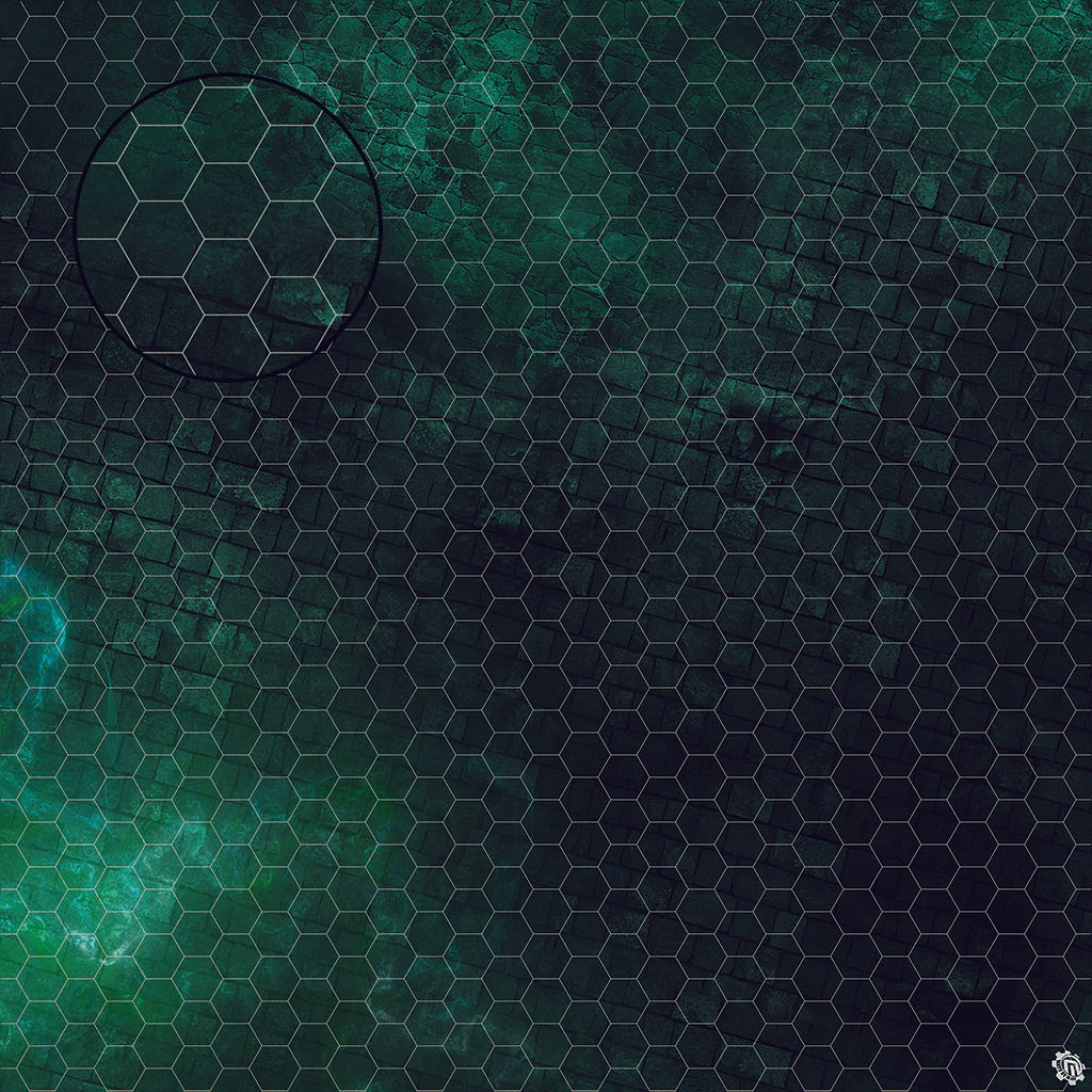 Mats by Mars: Noxious Sewer Tabletop Wargaming Play Mat