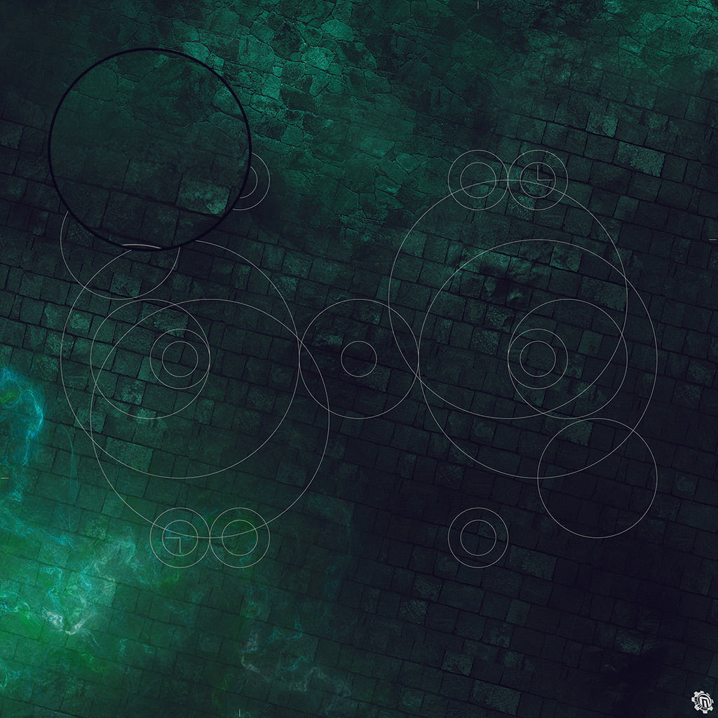 Mats by Mars: Noxious Sewer Tabletop Wargaming Play Mat