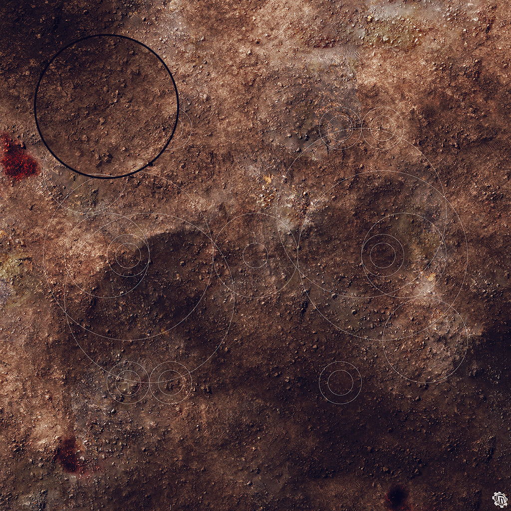 Mats by Mars: Trench Assault Tabletop Wargaming Play Mat