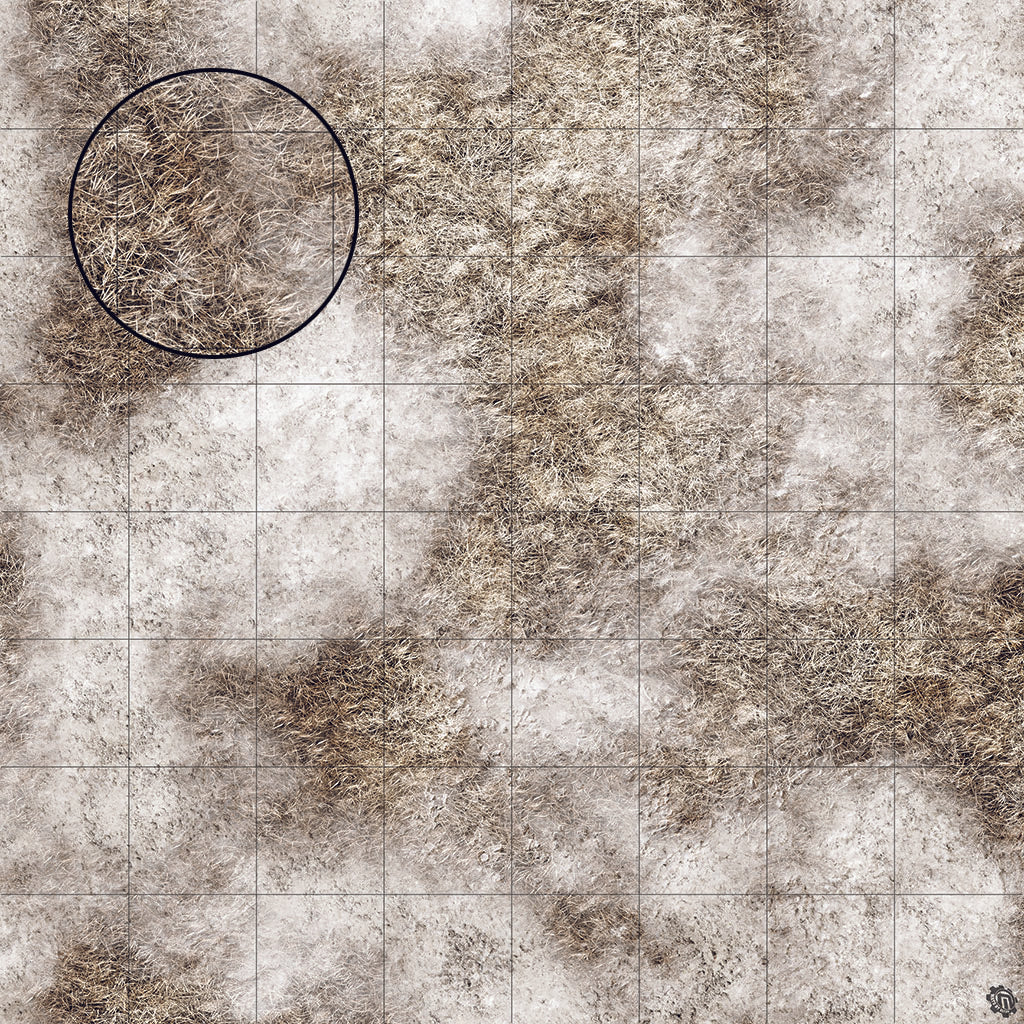 Mats by Mars: Sagebrush Steppes Tabletop Wargaming Play Mat