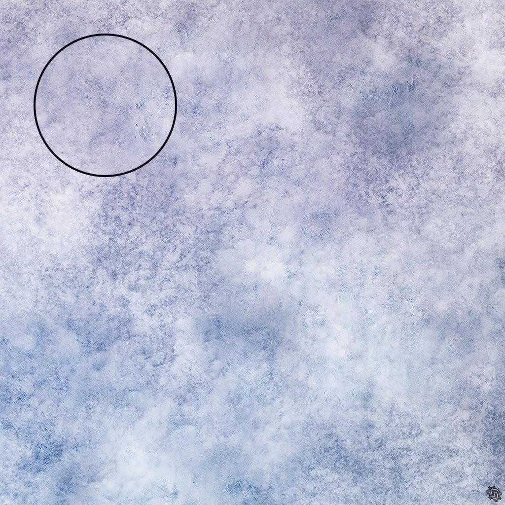 Mats by Mars: Glacial Plain Tabletop Wargaming Play Mat