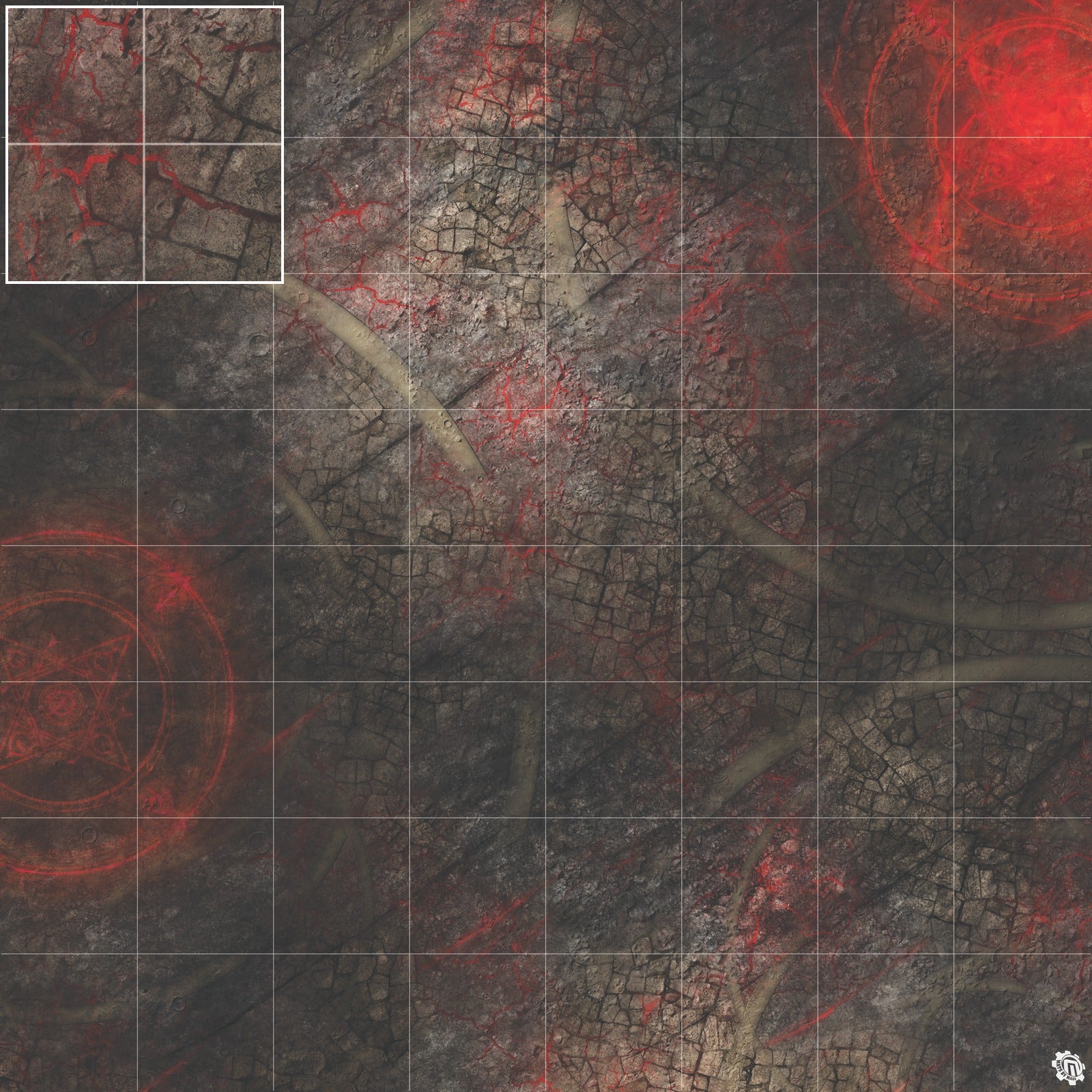 Mats by Mars: Unholy Warren Wargaming Play Mat