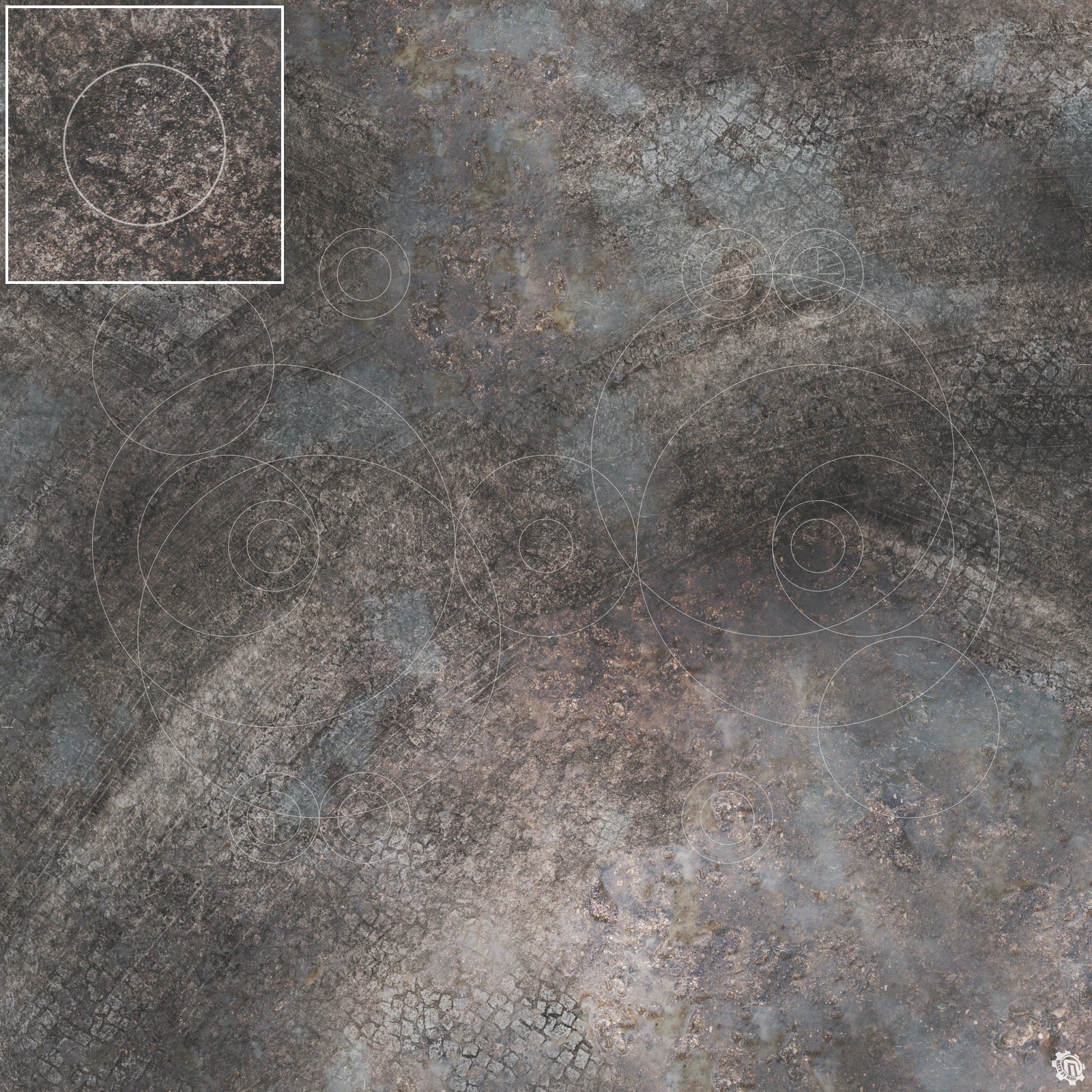 Mats by Mars: Medieval Market Wargaming Play Mat