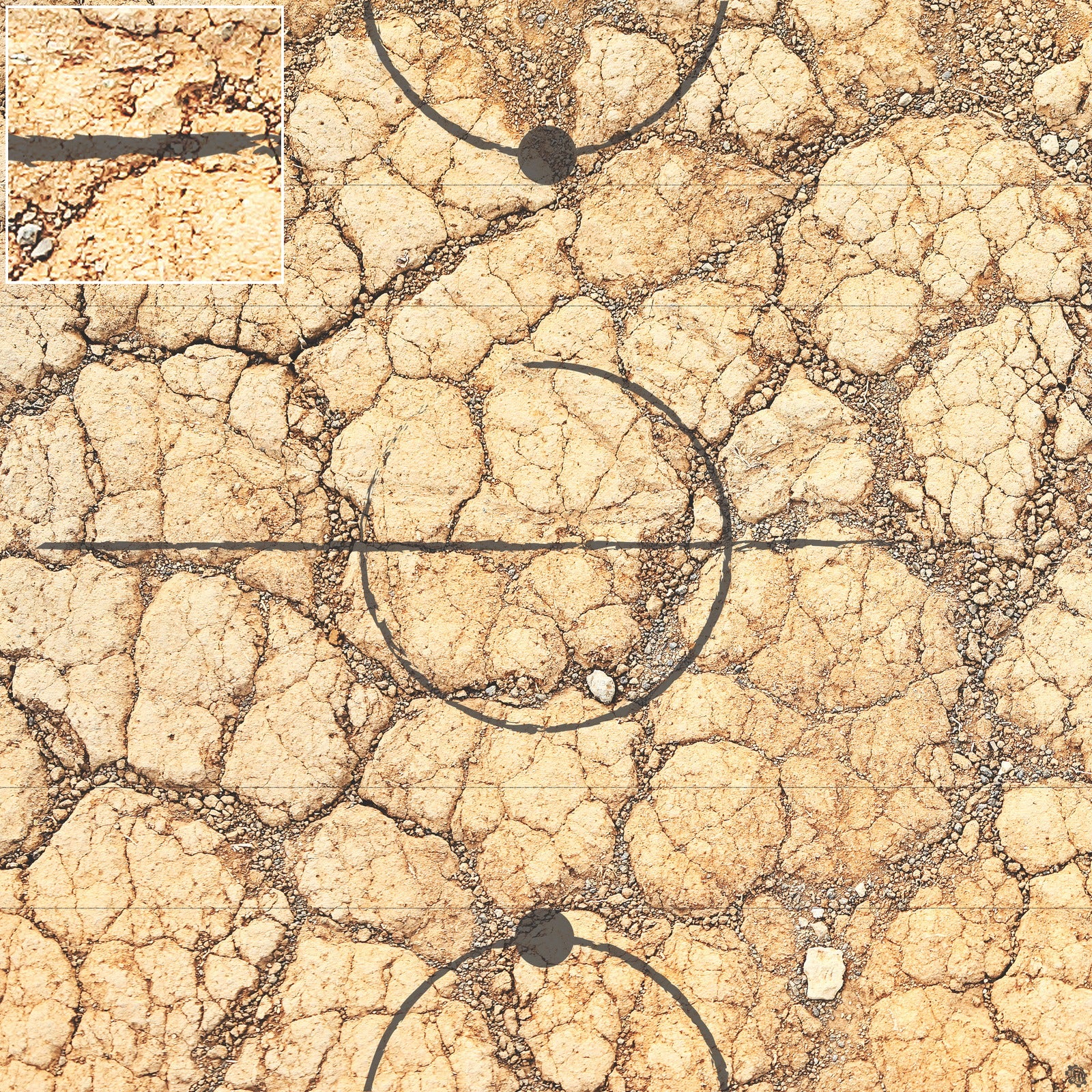 Mats by Mars: Desert Tabletop Wargaming Play Mat
