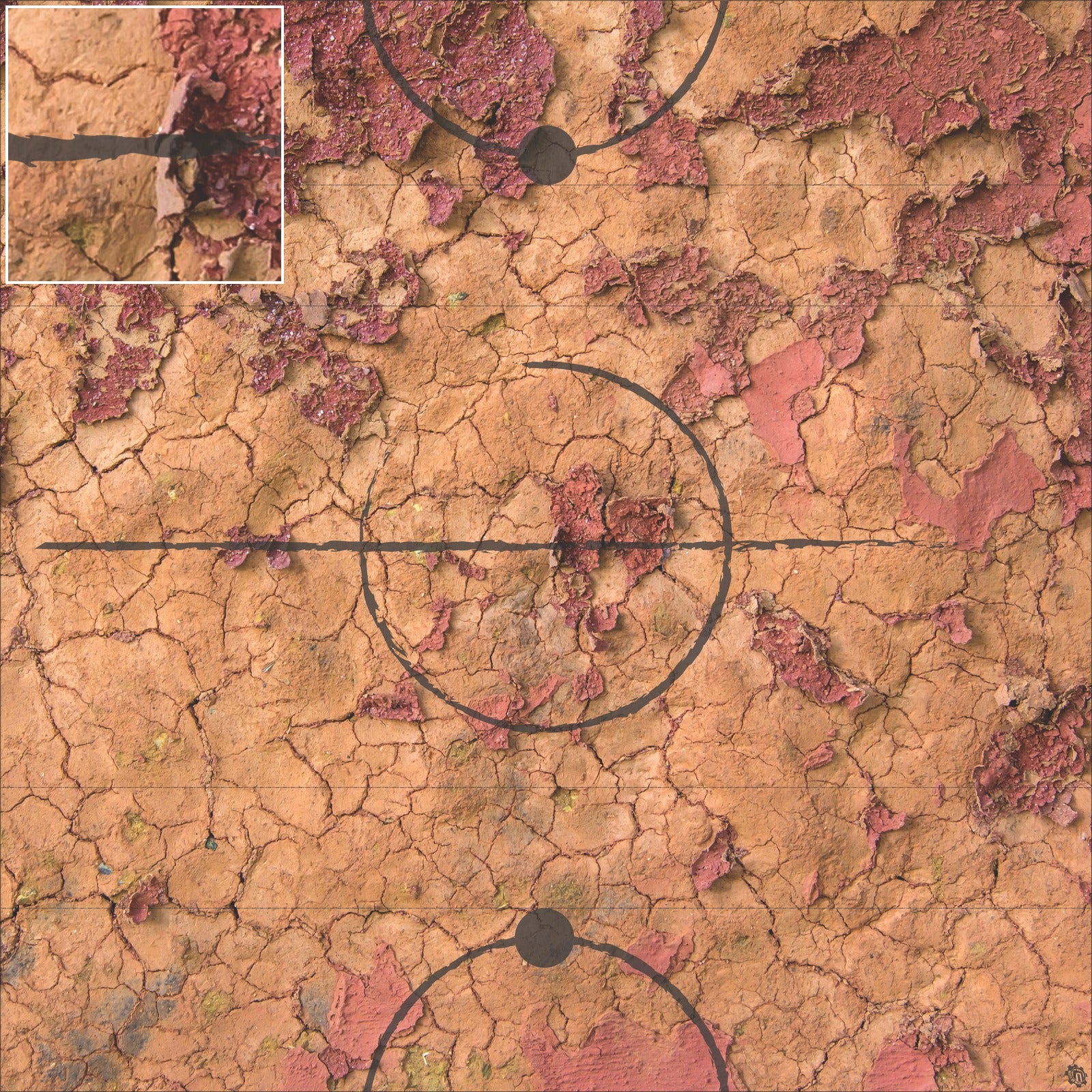 Mats by Mars: Badlands Tabletop Wargaming Play Mat