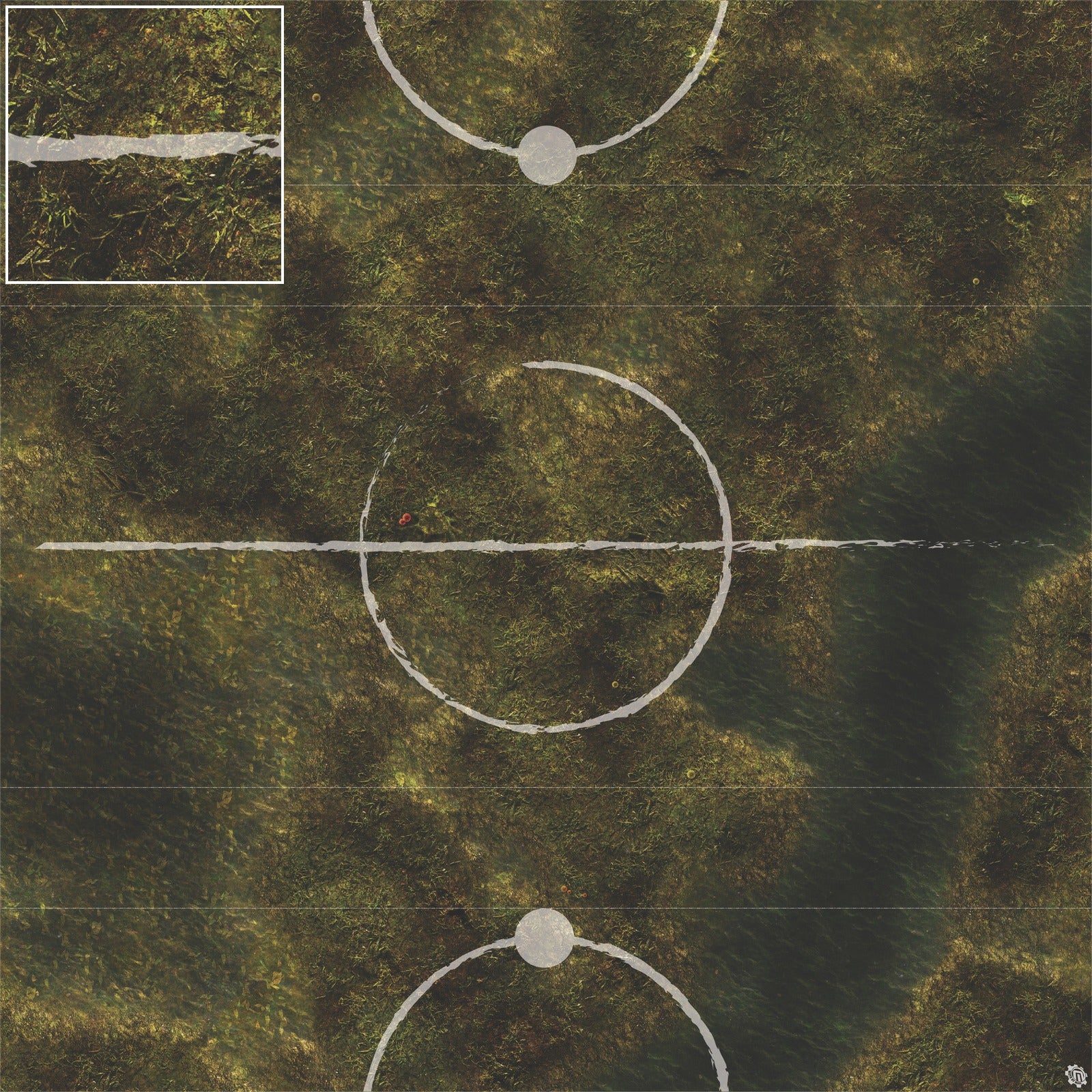 Mats by Mars: Swamplands Tabletop Wargaming Play Mat