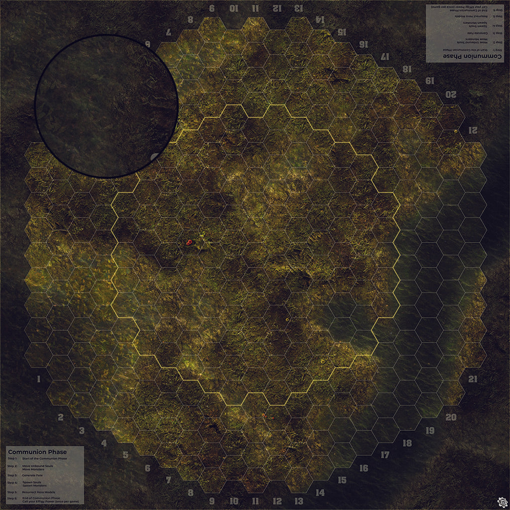 Mats by Mars: Swamplands Tabletop Wargaming Play Mat