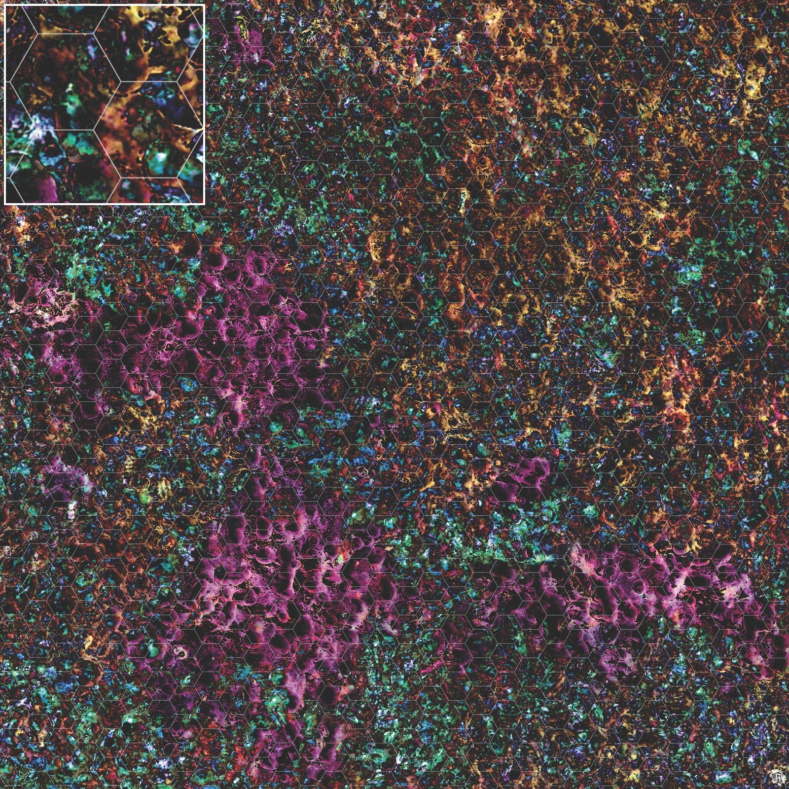 Mats by Mars: Mushroom Forest Tabletop Wargaming Play Mat