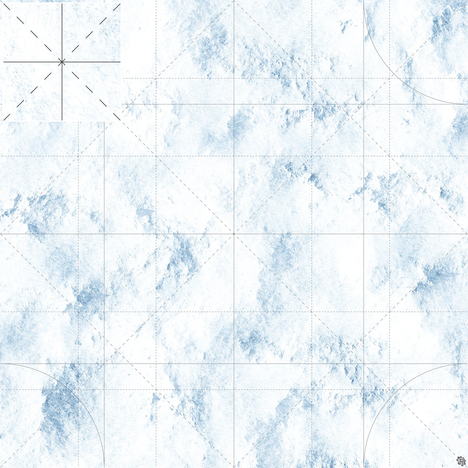Mats by Mars: Winter's Wrath Tabletop Wargaming Play Mat