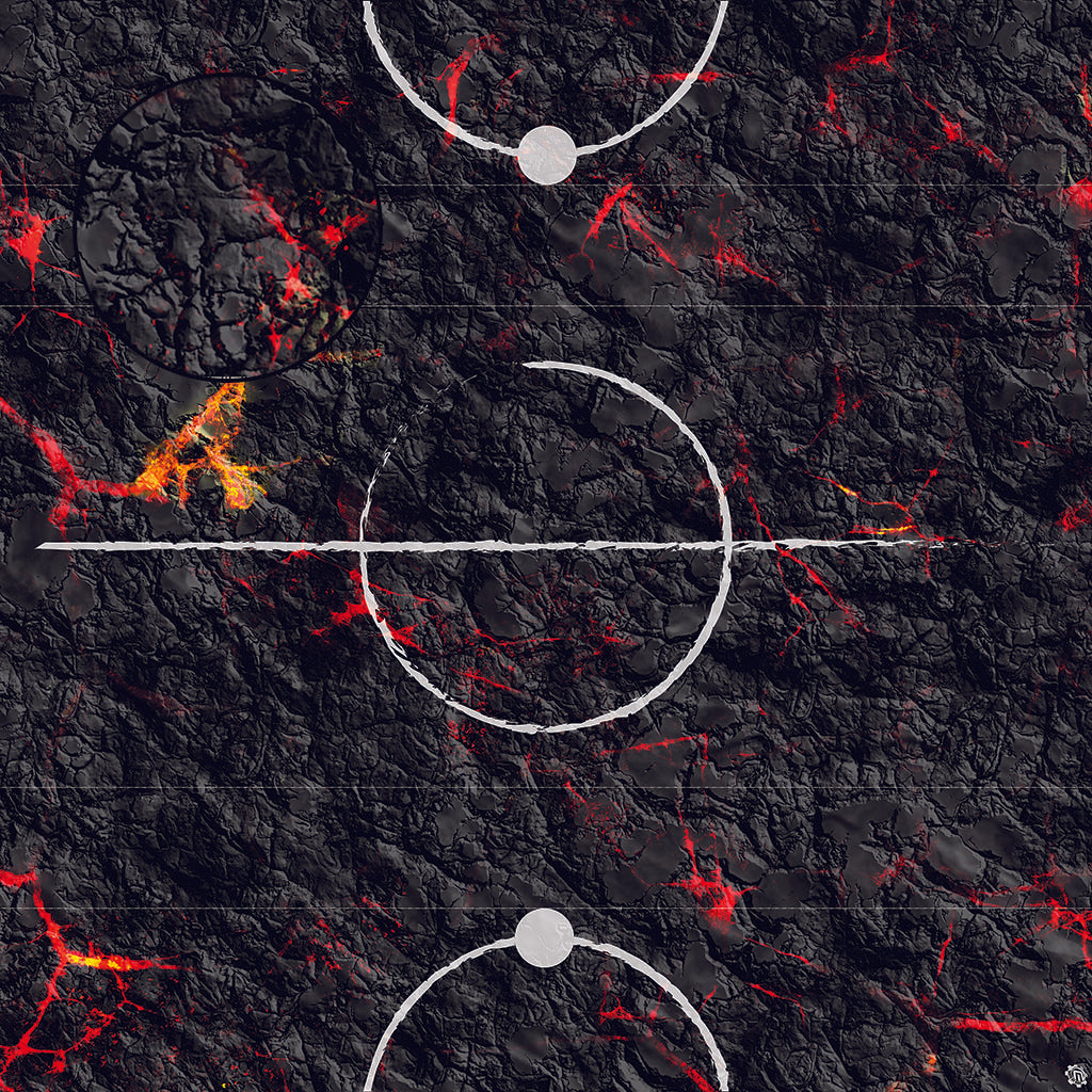 Mats by Mars: Molten Crust Tabletop Wargaming Play Mat