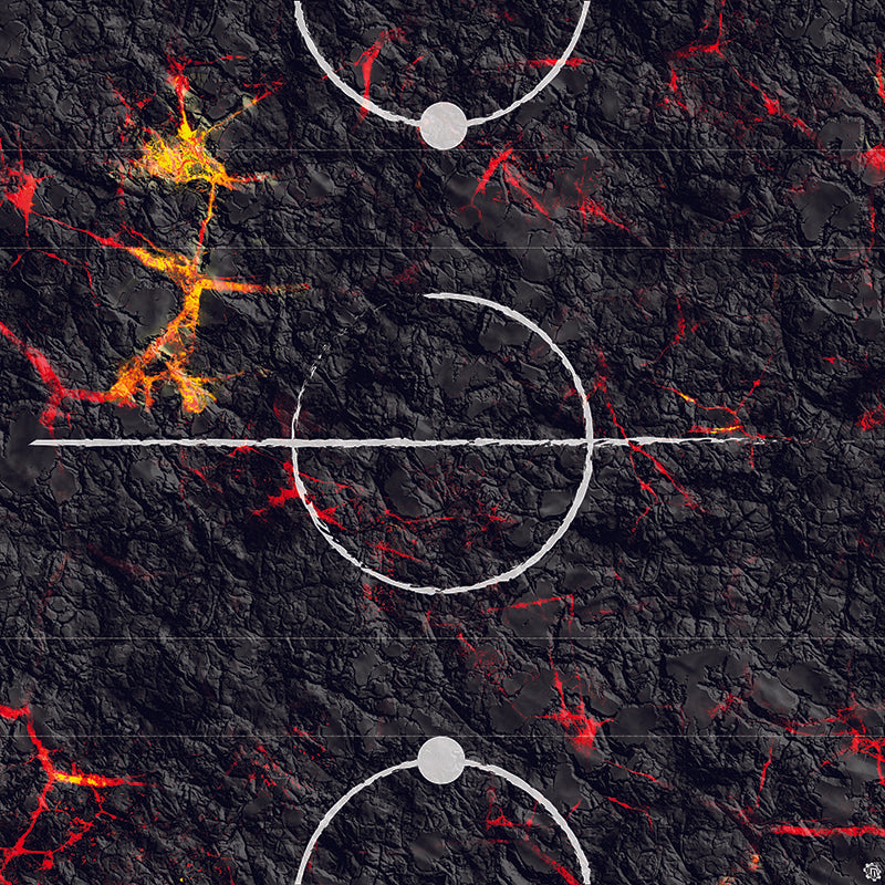 Mats by Mars: Molten Crust Tabletop Wargaming Play Mat