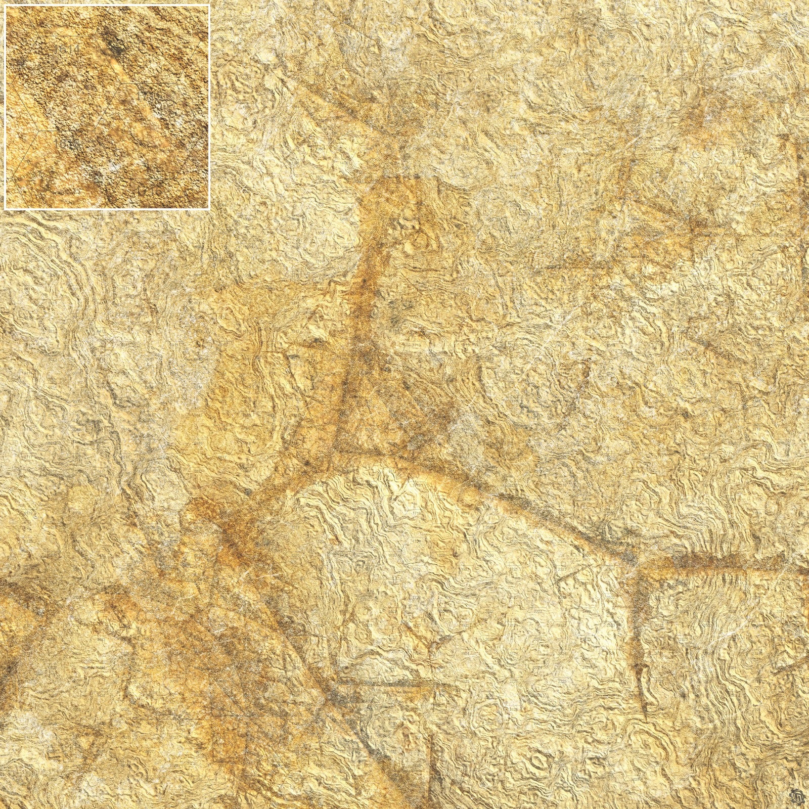 Mats by Mars: Parched Earth Tabletop Wargaming Play Mat