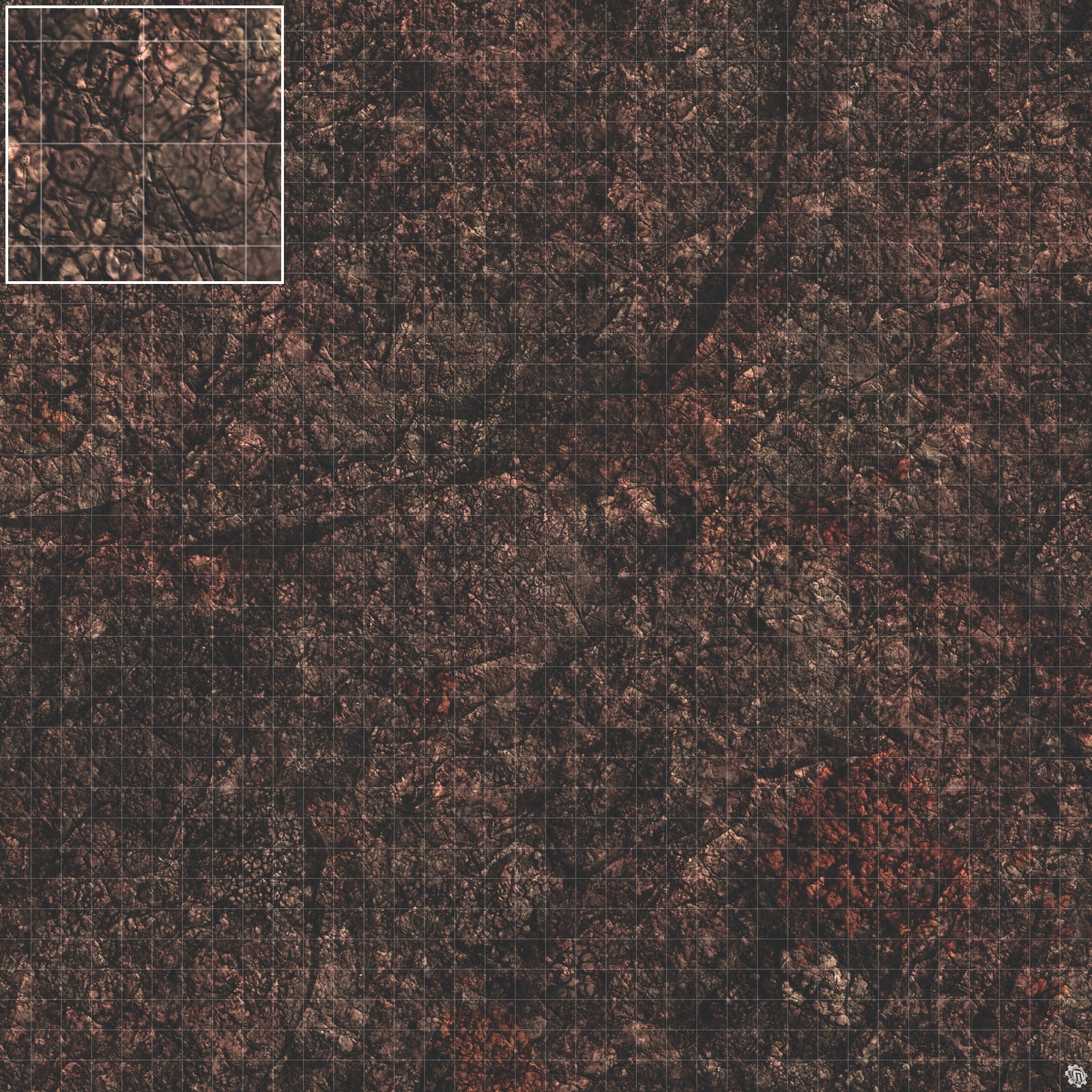 Mats by Mars: Shattered Soil Tabletop Wargaming Play Mat