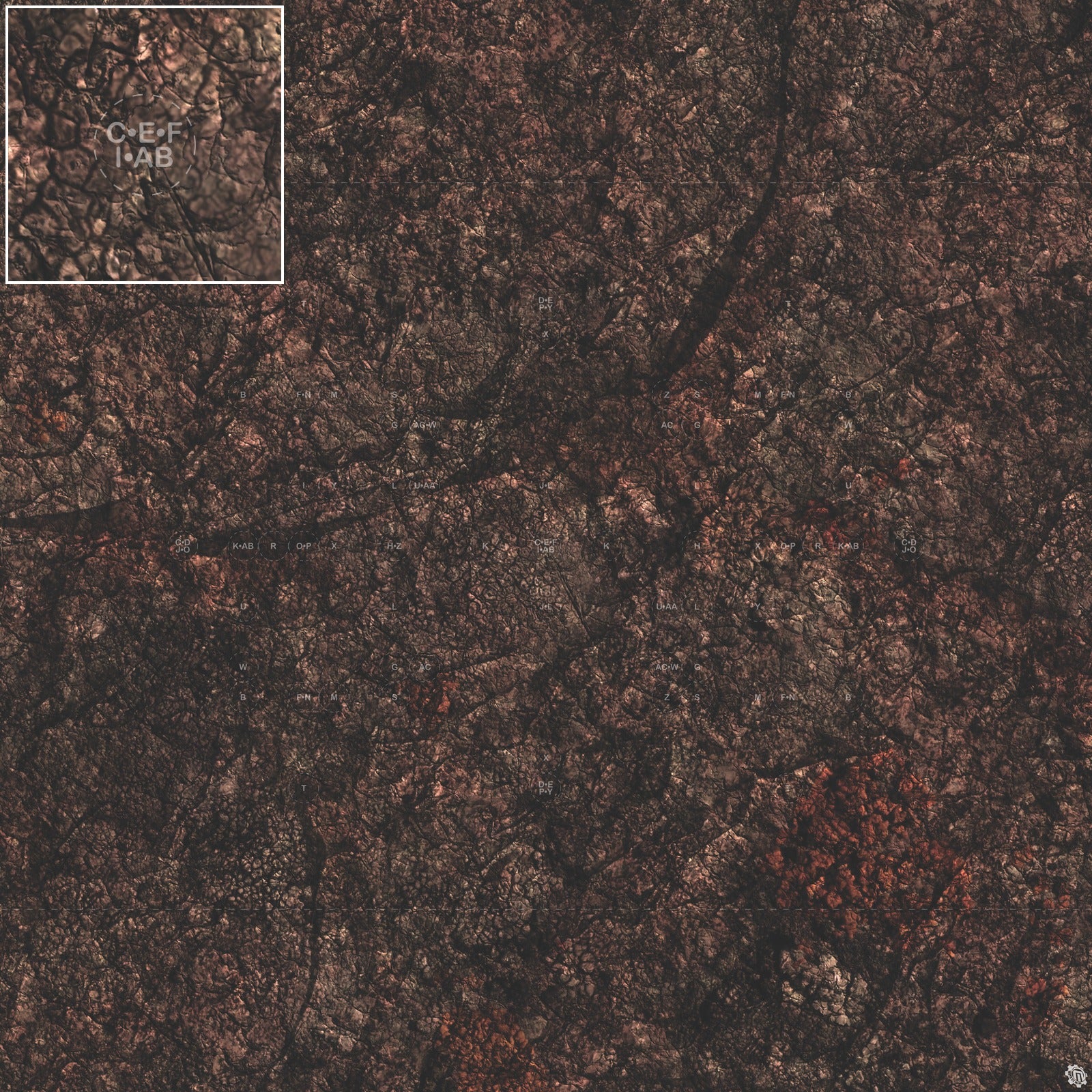 Mats by Mars: Shattered Soil Tabletop Wargaming Play Mat