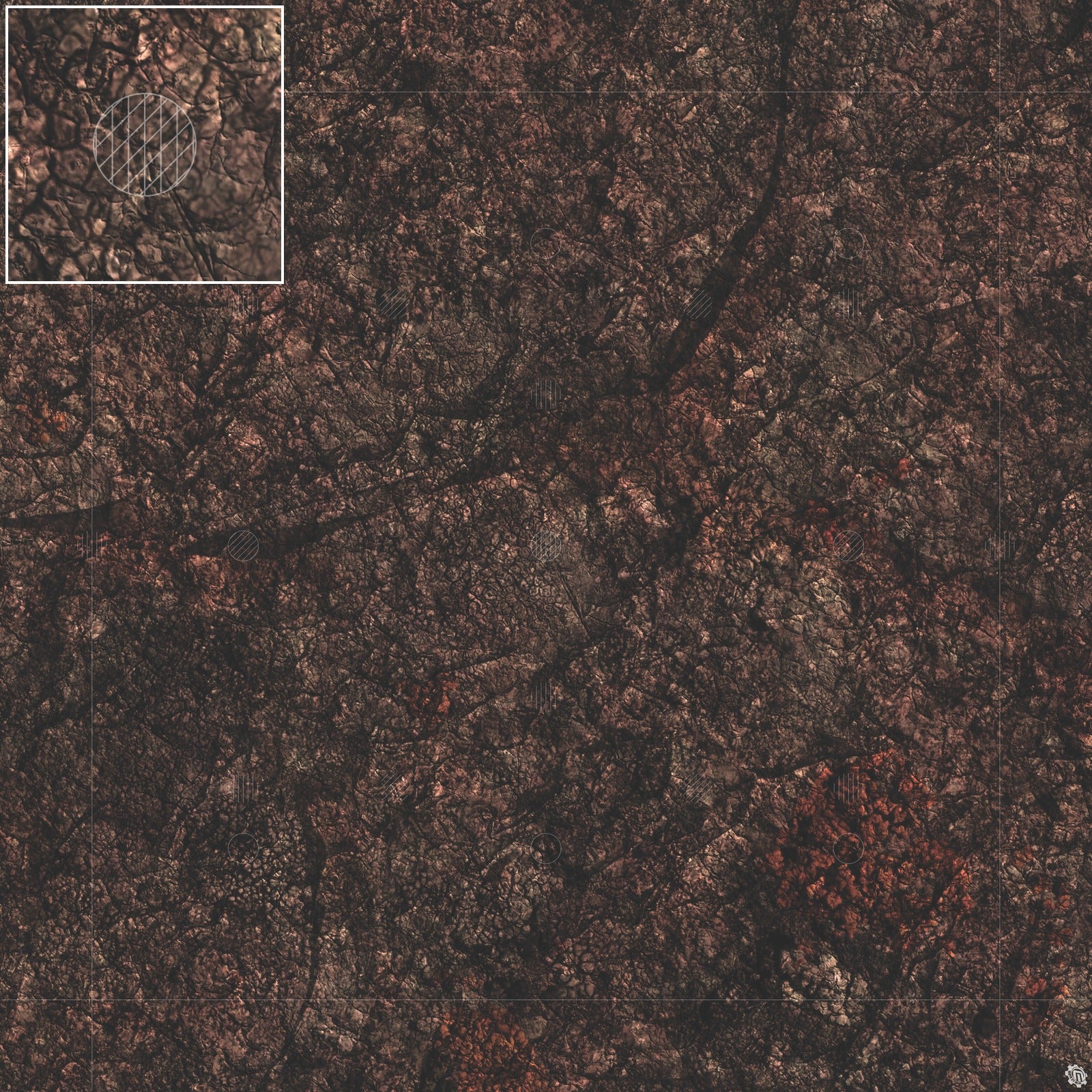 Mats by Mars: Shattered Soil Tabletop Wargaming Play Mat
