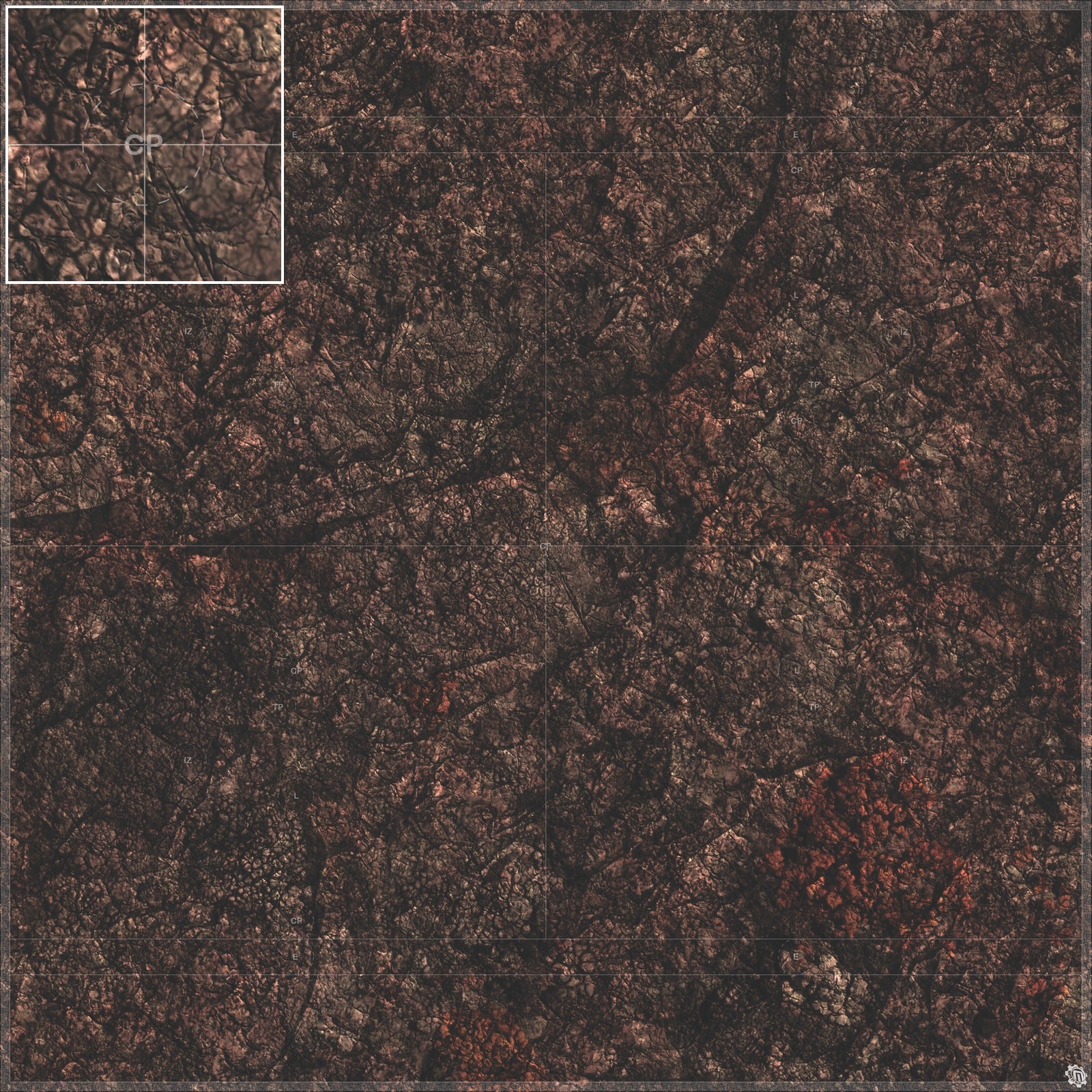 Mats by Mars: Shattered Soil Tabletop Wargaming Play Mat