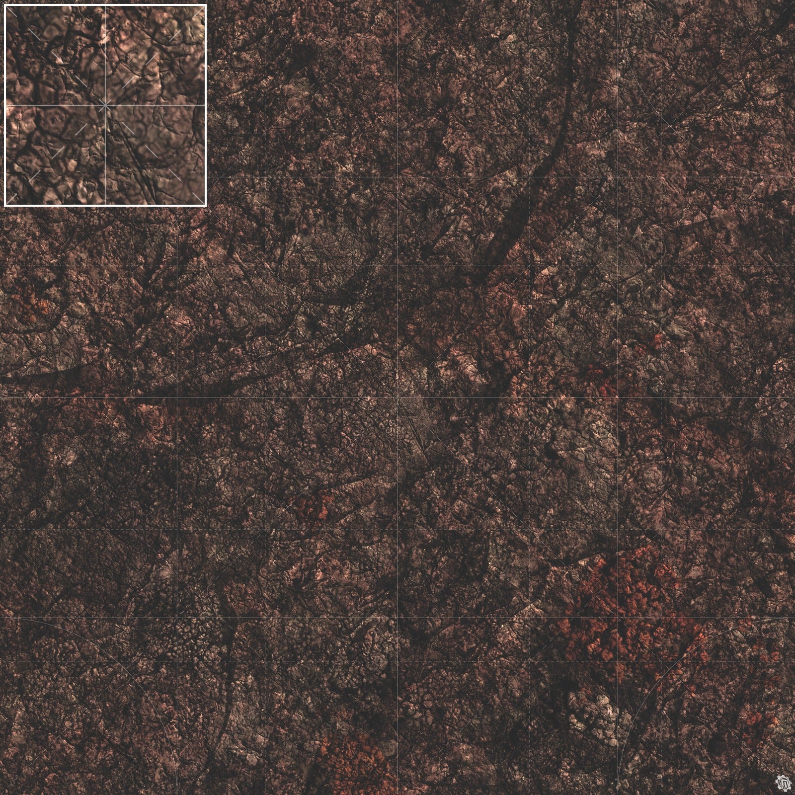 Mats by Mars: Shattered Soil Tabletop Wargaming Play Mat