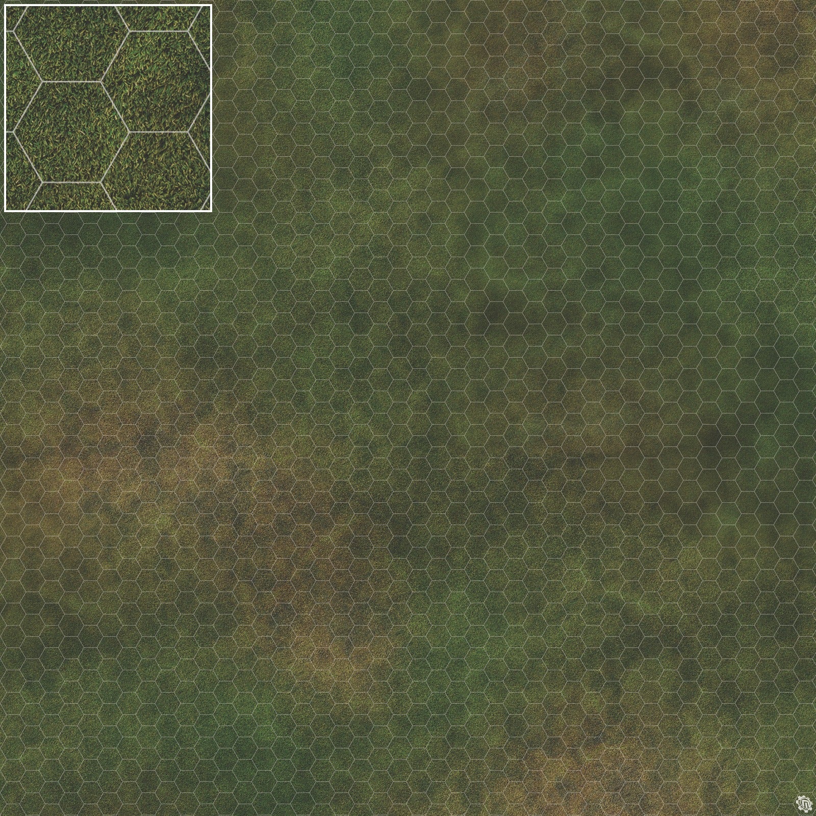 Mats by Mars: Green Meadow Tabletop Wargaming Play Mat
