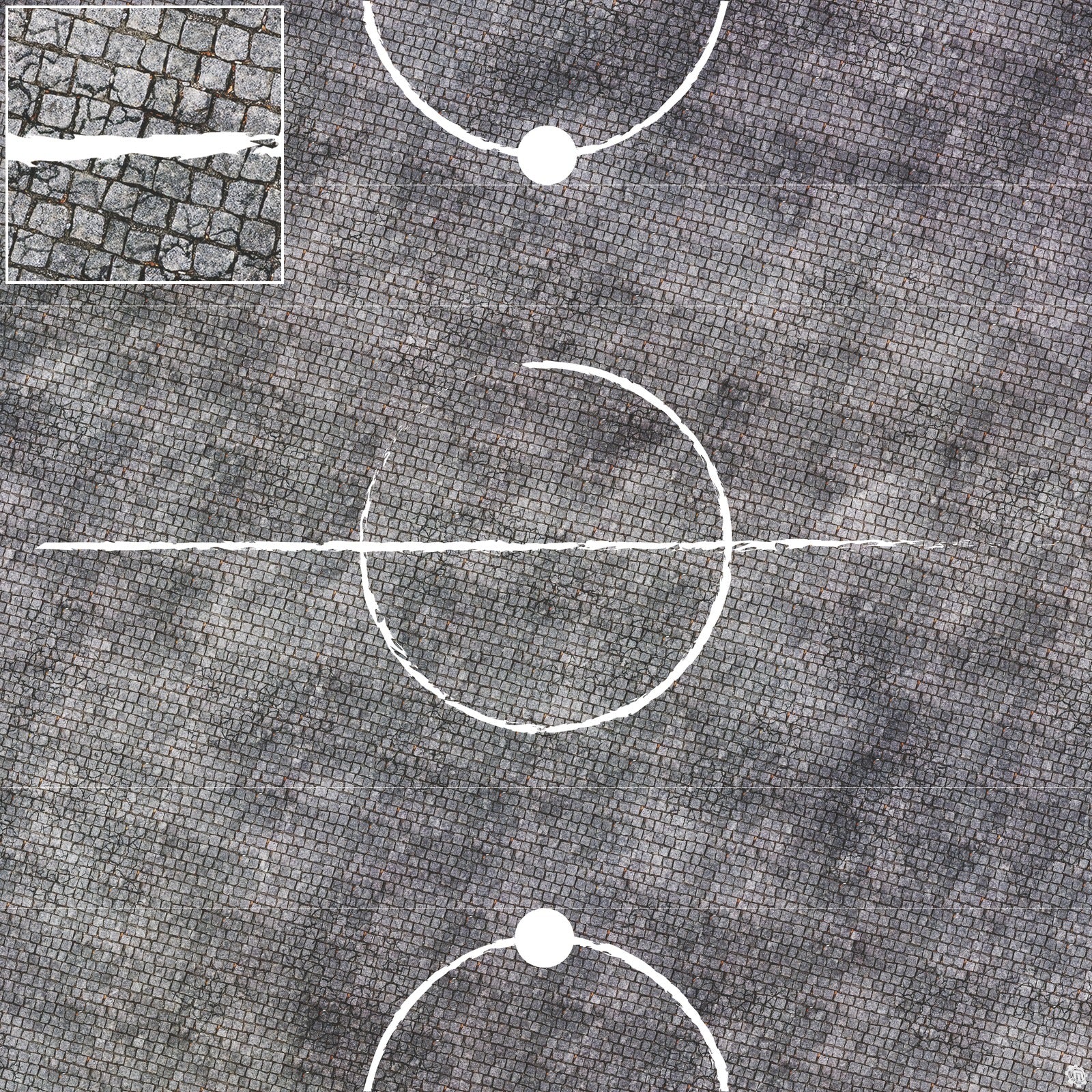 Mats by Mars: Bustling City Tabletop Wargaming Play Mat