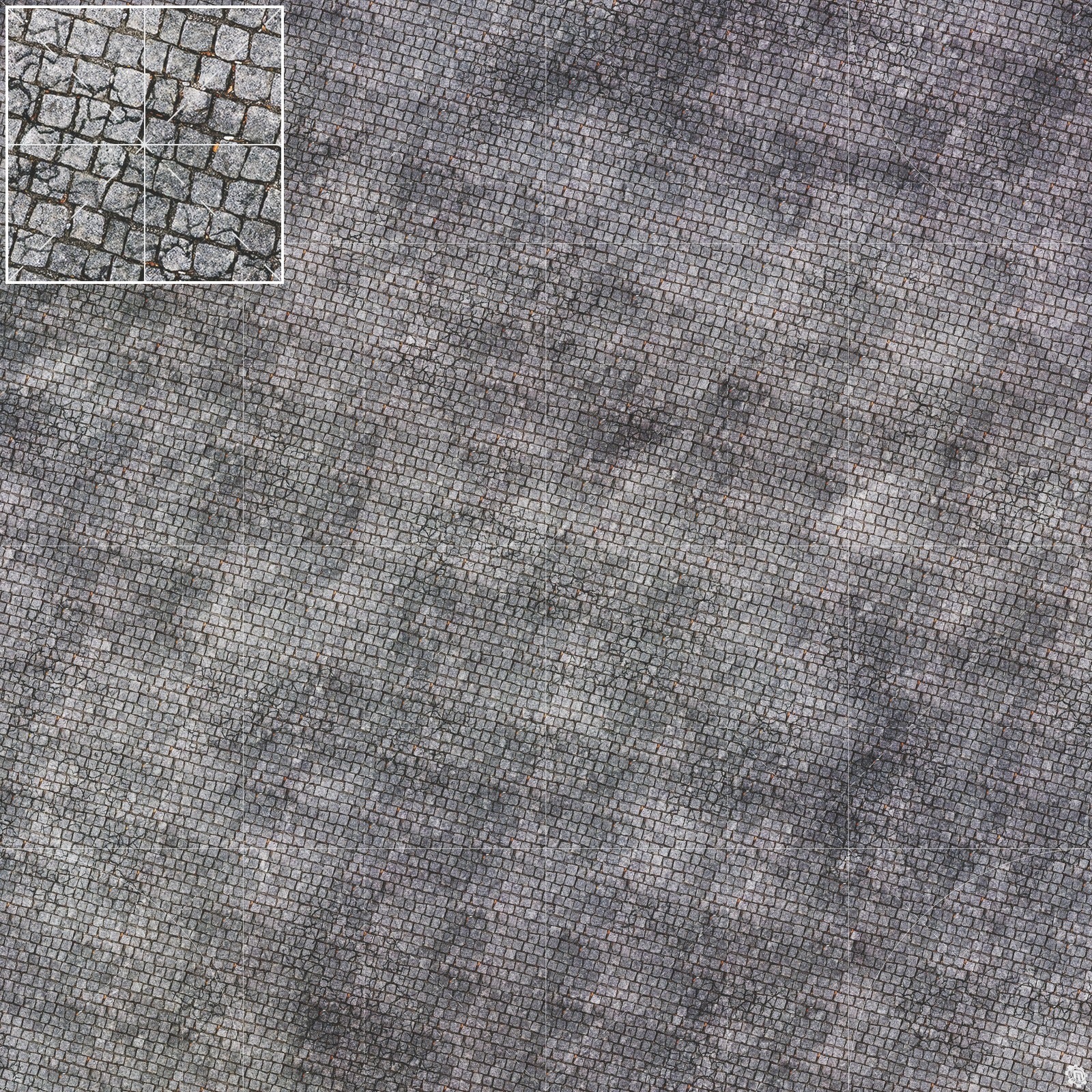 Mats by Mars: Bustling City Tabletop Wargaming Play Mat