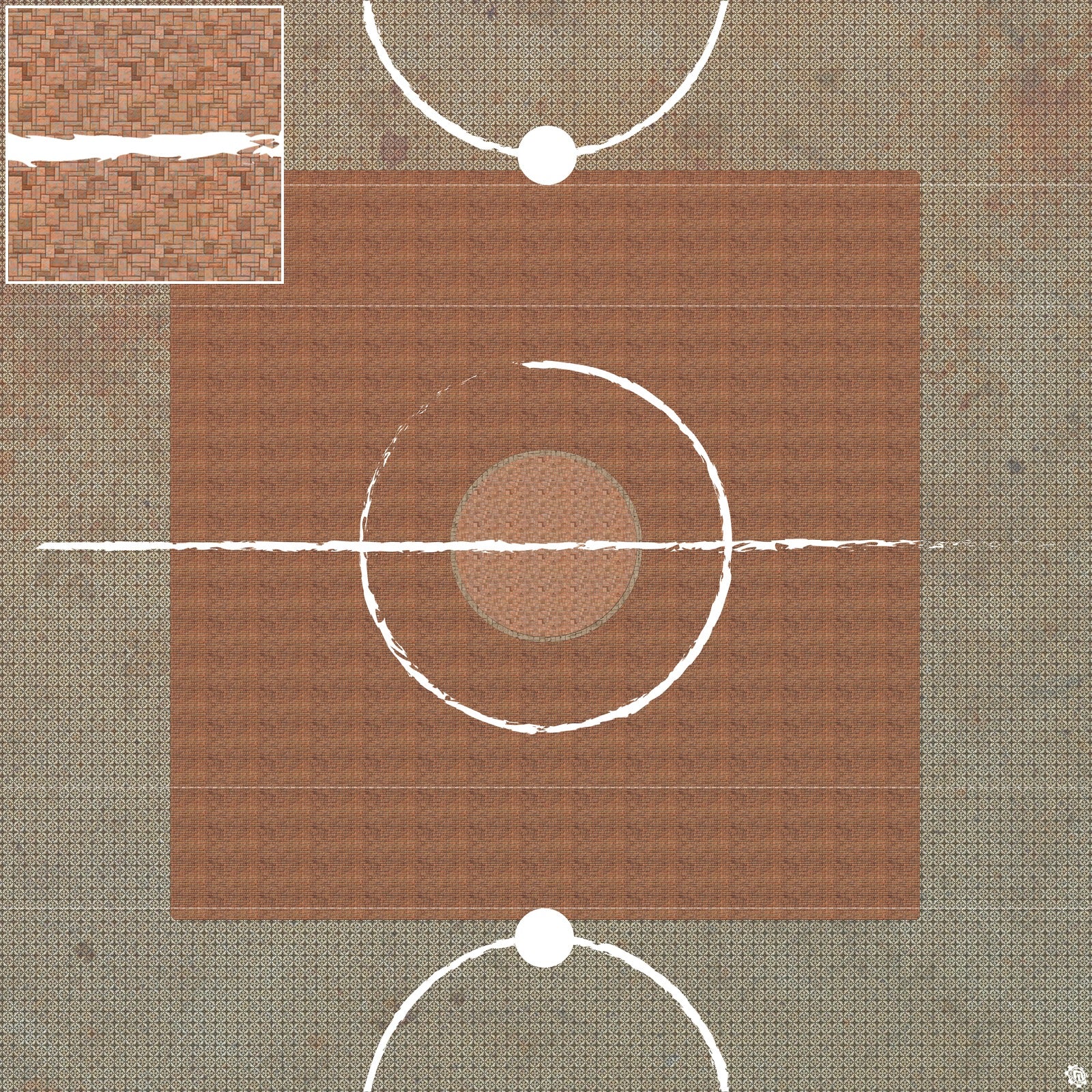 Mats by Mars: Ortegaville Tabletop Wargaming Play Mat