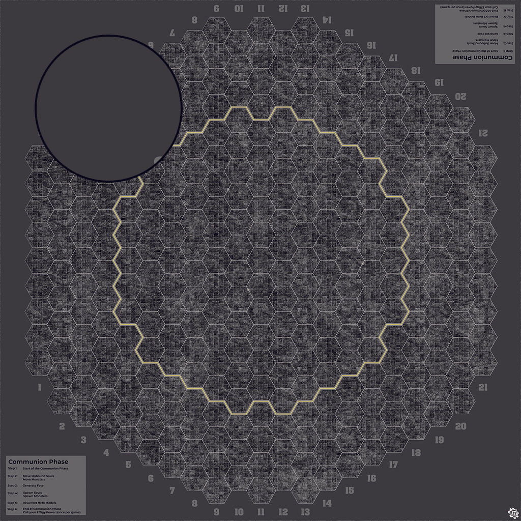 Mats by Mars: Sett in Stone (Grey) Tabletop Wargaming Play Mat