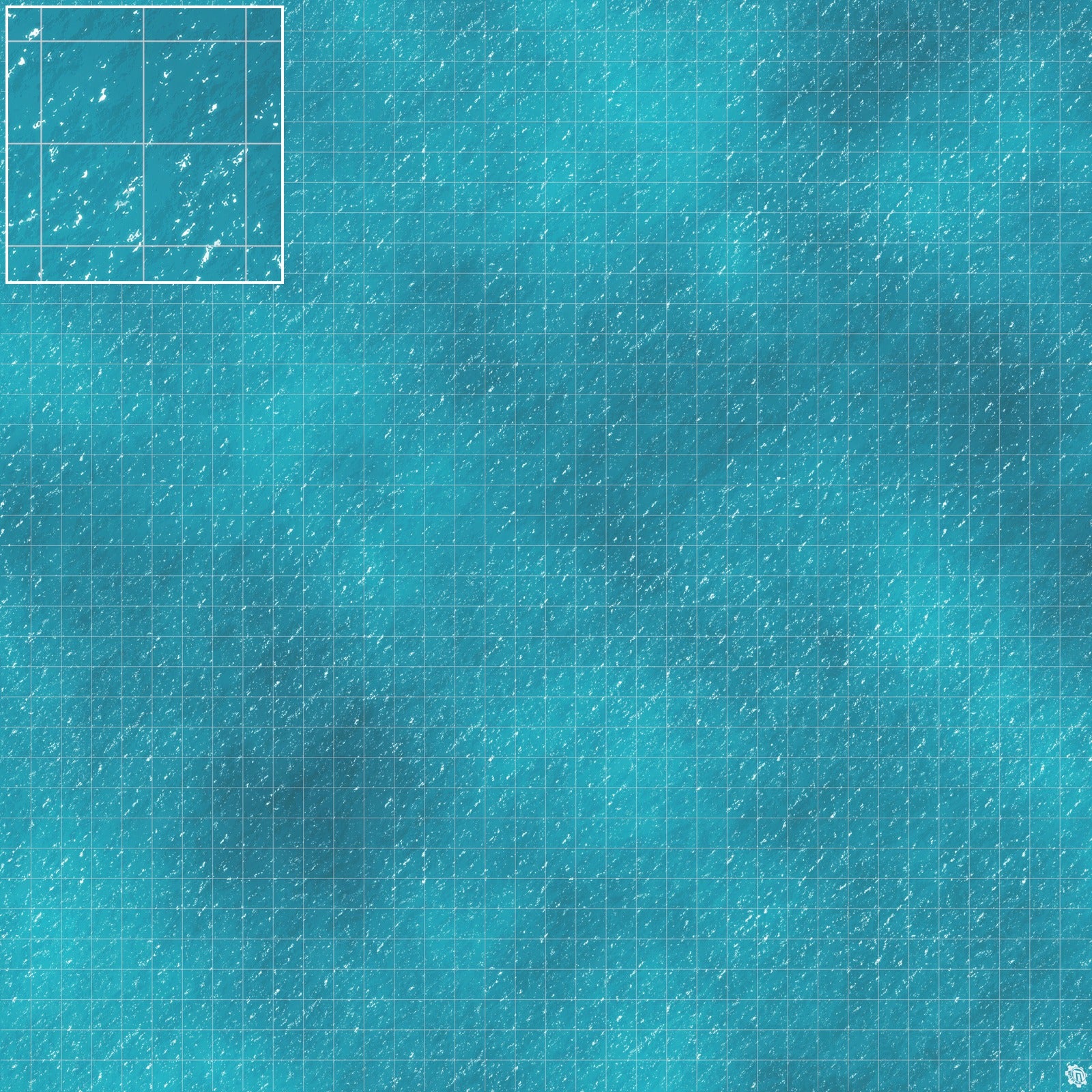 Mats by Mars: Sunny Caribbean Tabletop Wargaming Play Mat