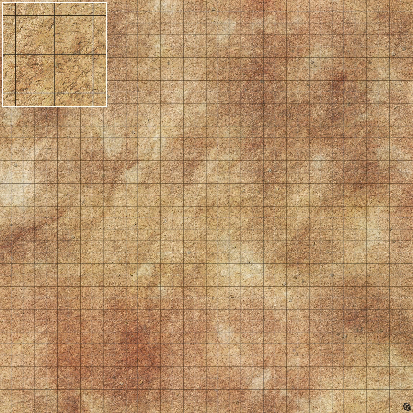 Mats by Mars: Swallowing Sand Tabletop Wargaming Play Mat