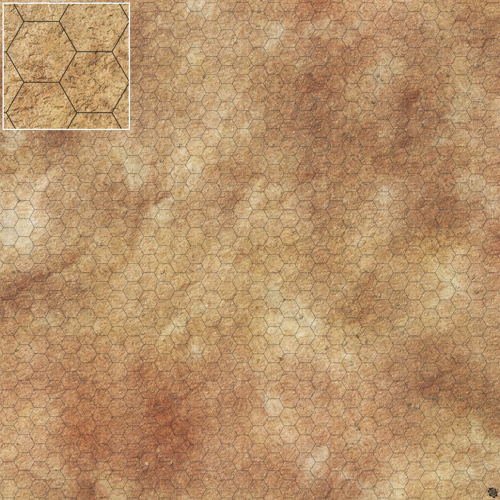Mats by Mars: Swallowing Sand Tabletop Wargaming Play Mat