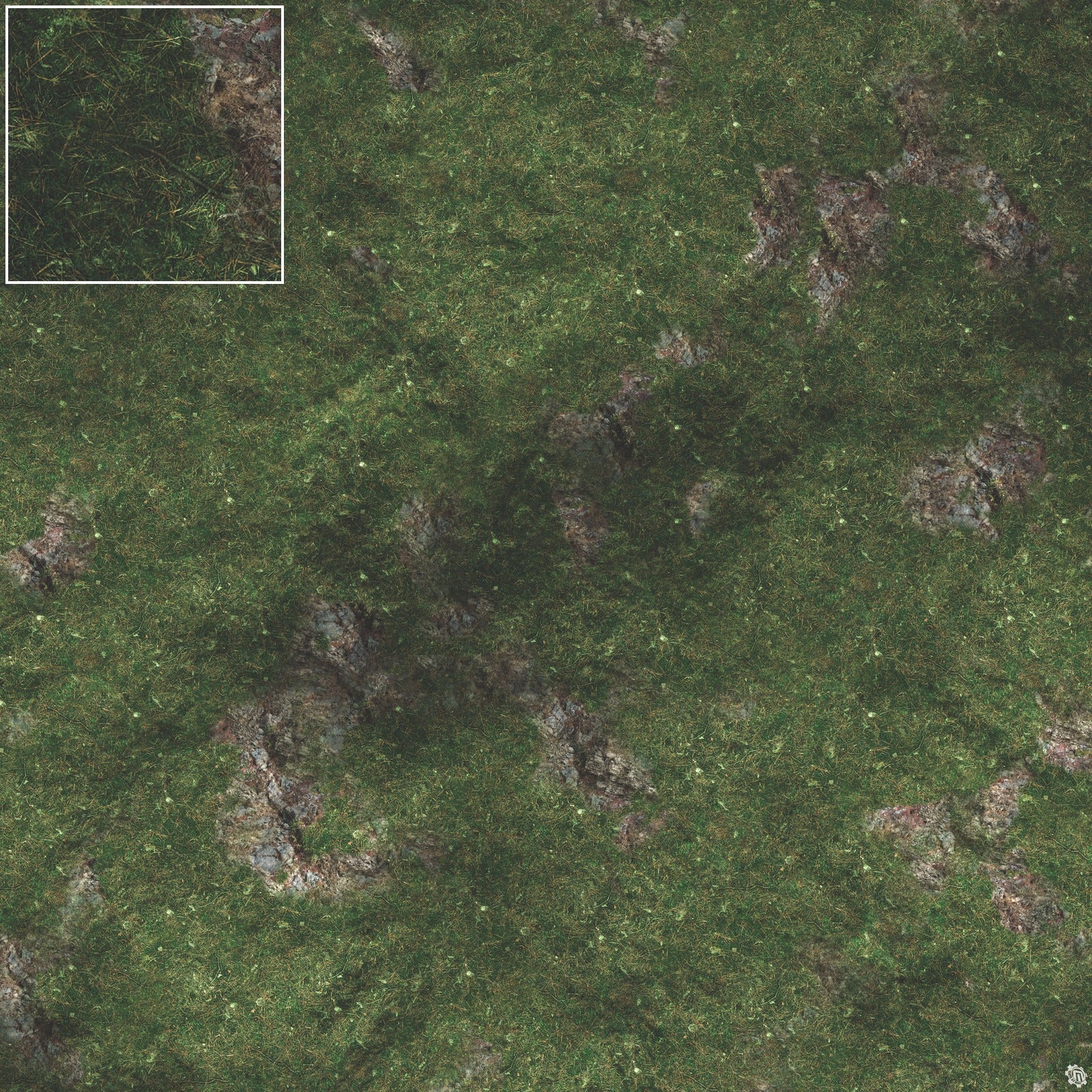 Mats by Mars: Green Hills Tabletop Wargaming Play Mat