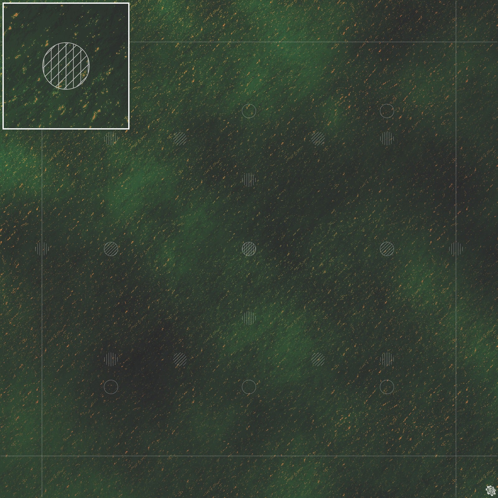 Mats by Mars: Carnivale Canals Tabletop Wargaming Play Mat