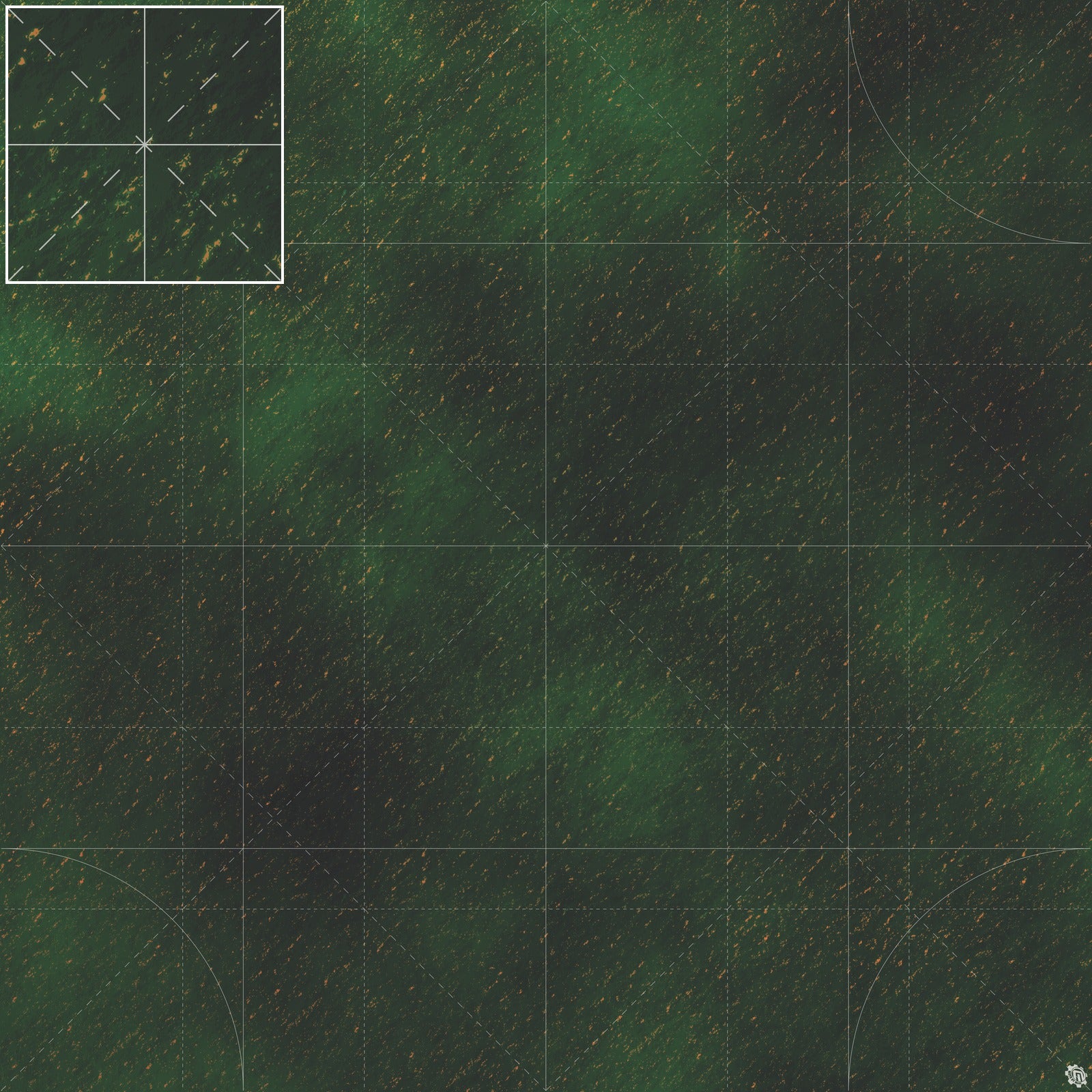Mats by Mars: Carnivale Canals Tabletop Wargaming Play Mat