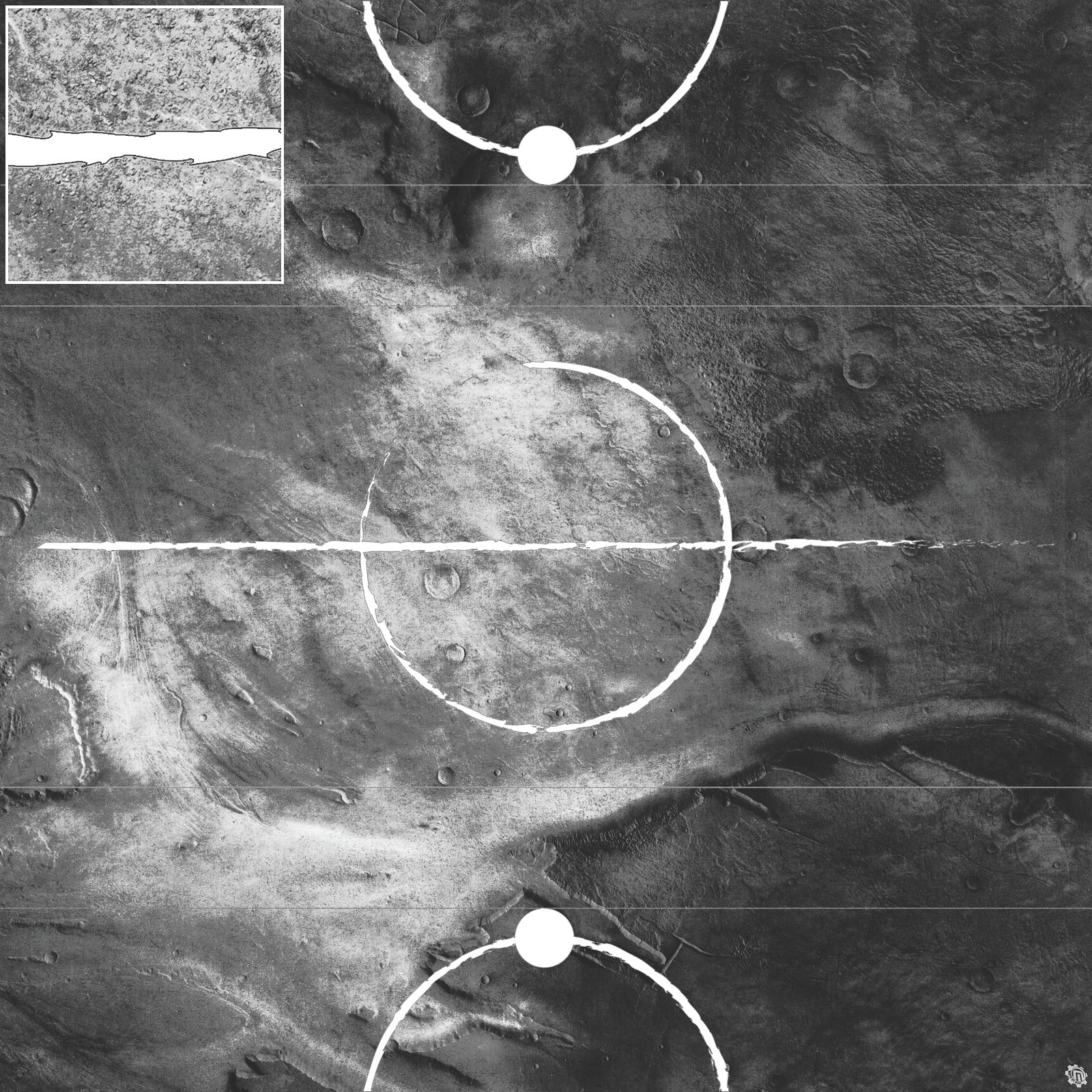 Mats by Mars: Moon Landing Tabletop Wargaming Play Mat