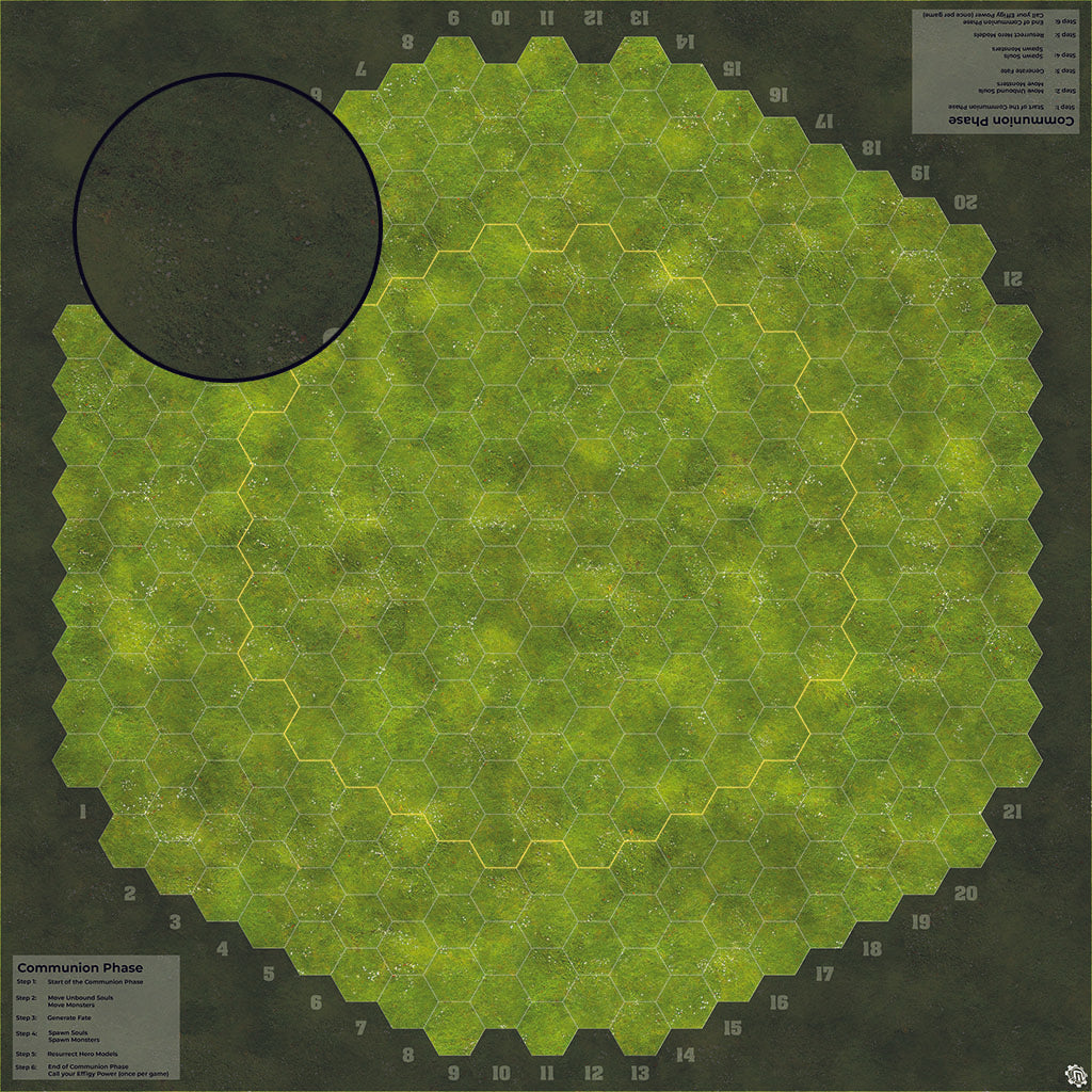 Flourishing Field Tabletop Wargaming Play Mat