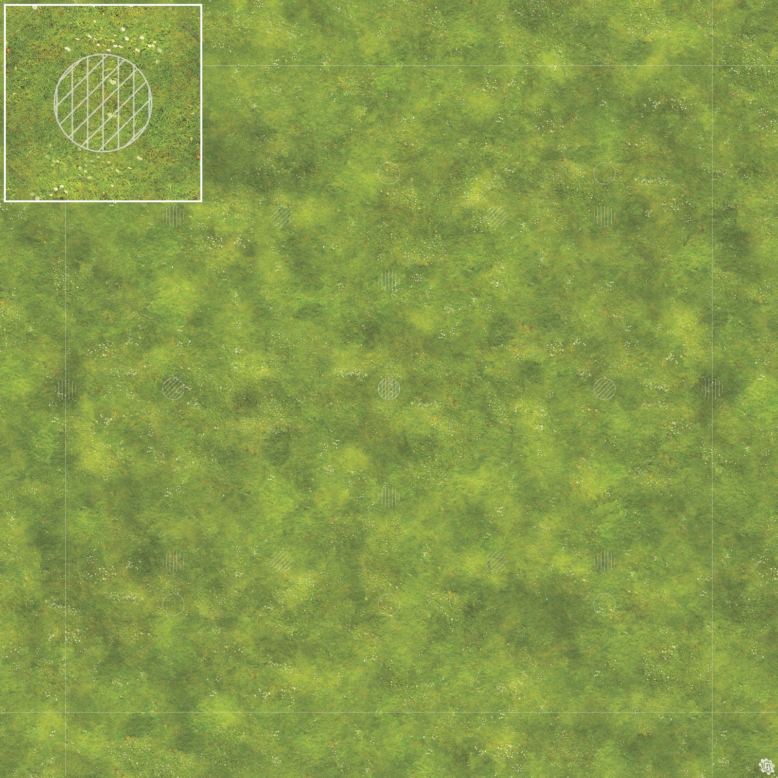Flourishing Field Tabletop Wargaming Play Mat