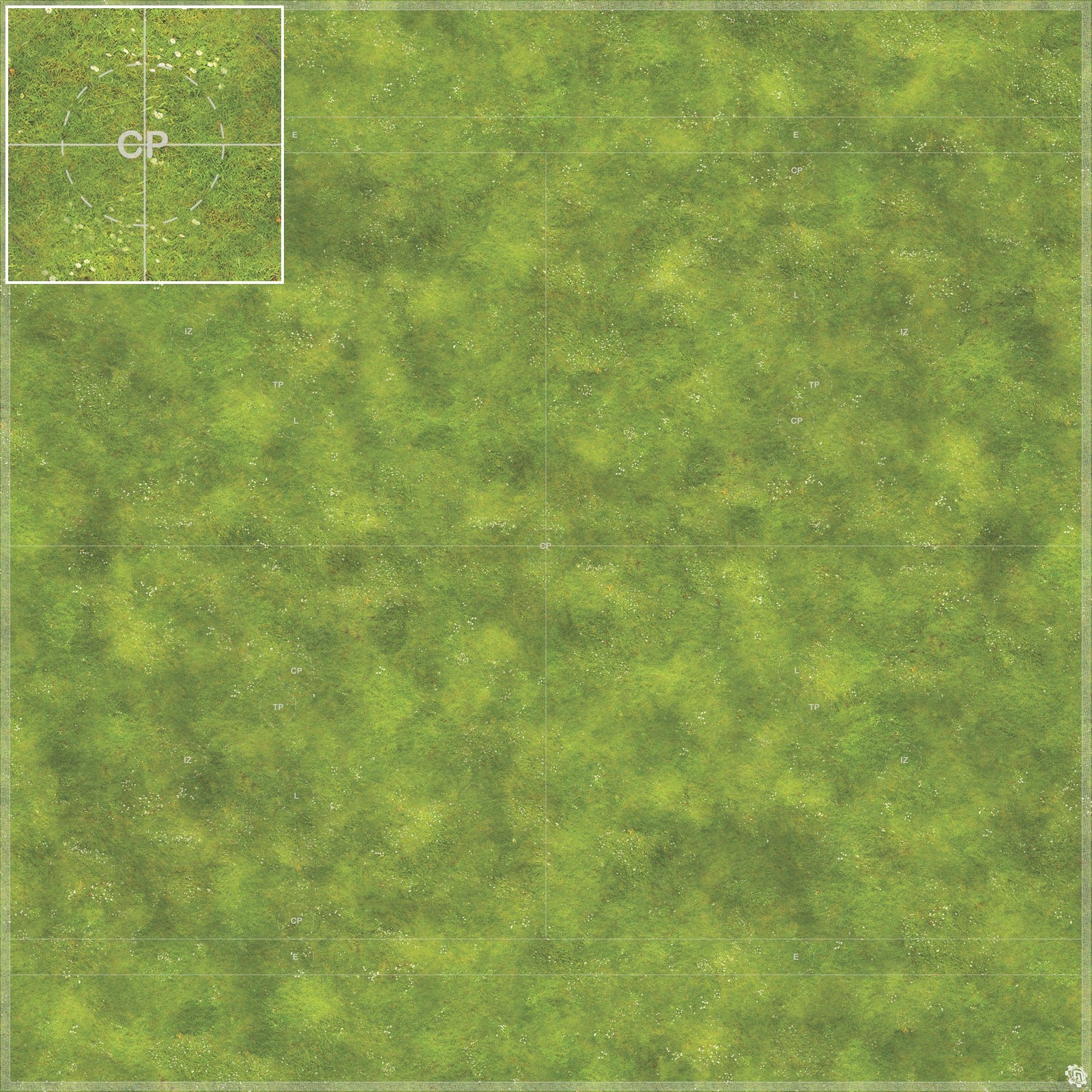 Flourishing Field Tabletop Wargaming Play Mat