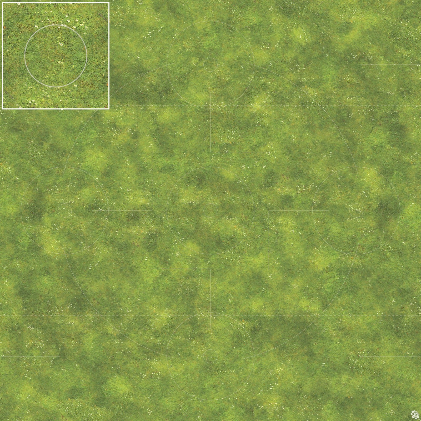 Flourishing Field Tabletop Wargaming Play Mat