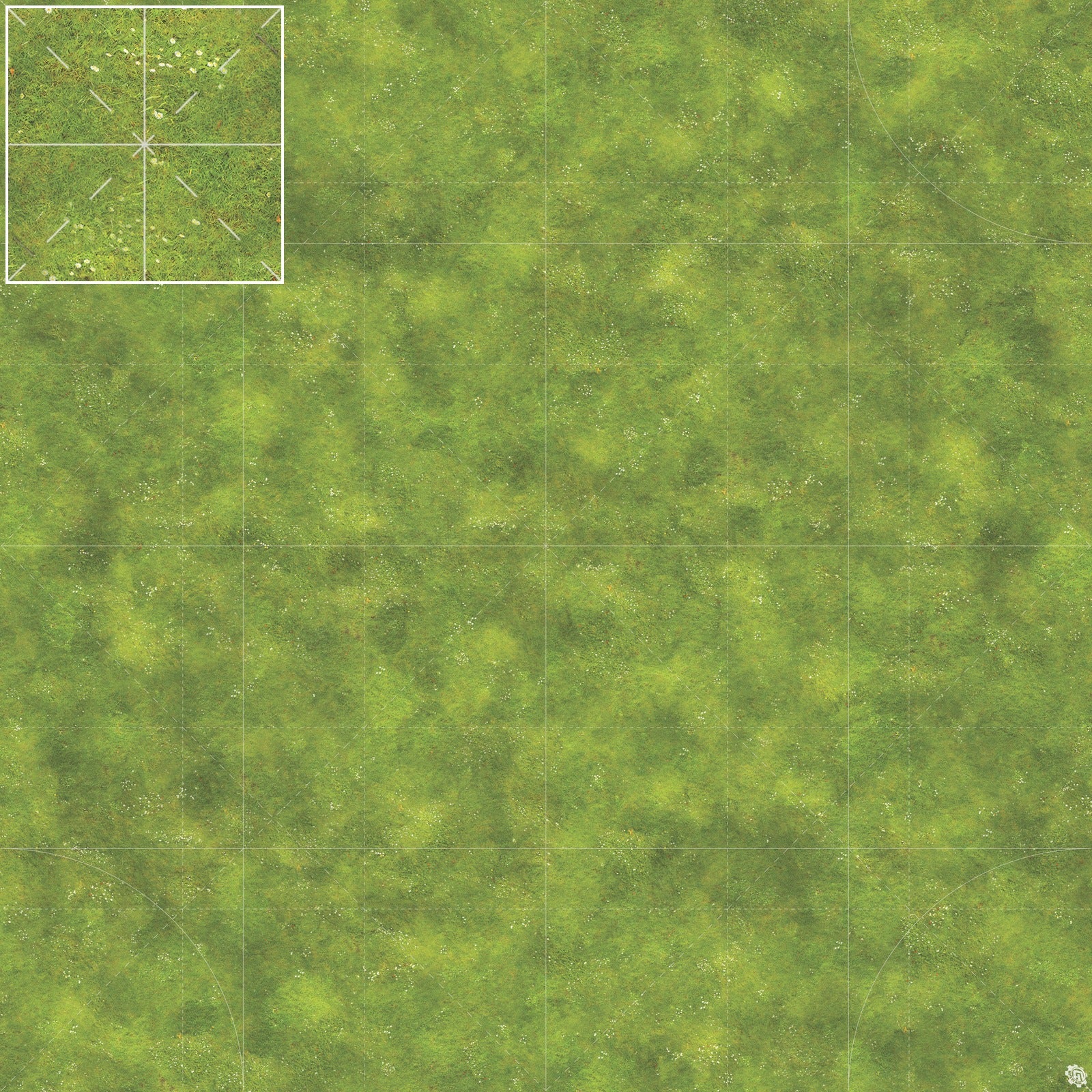 Flourishing Field Tabletop Wargaming Play Mat