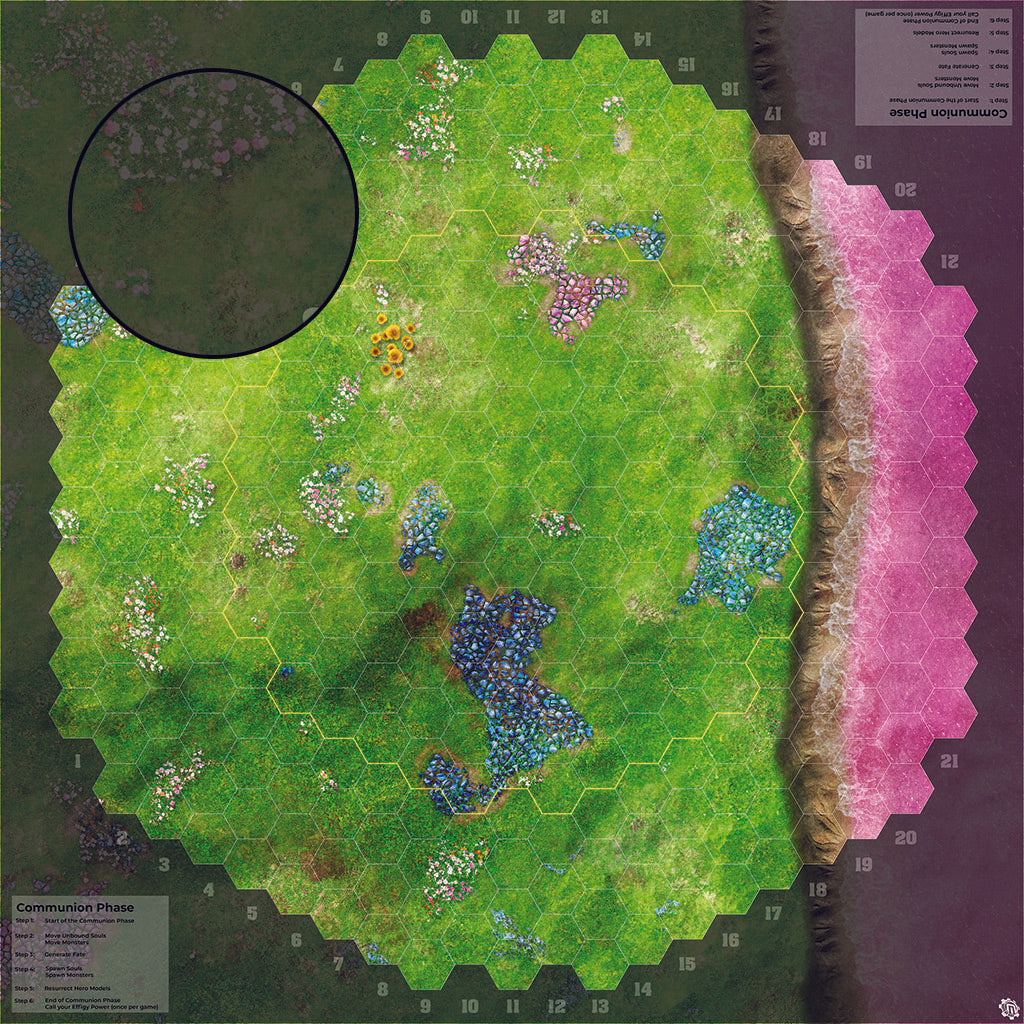 Mats by Mars: Faewild Shore Tabletop Wargaming Play Mat